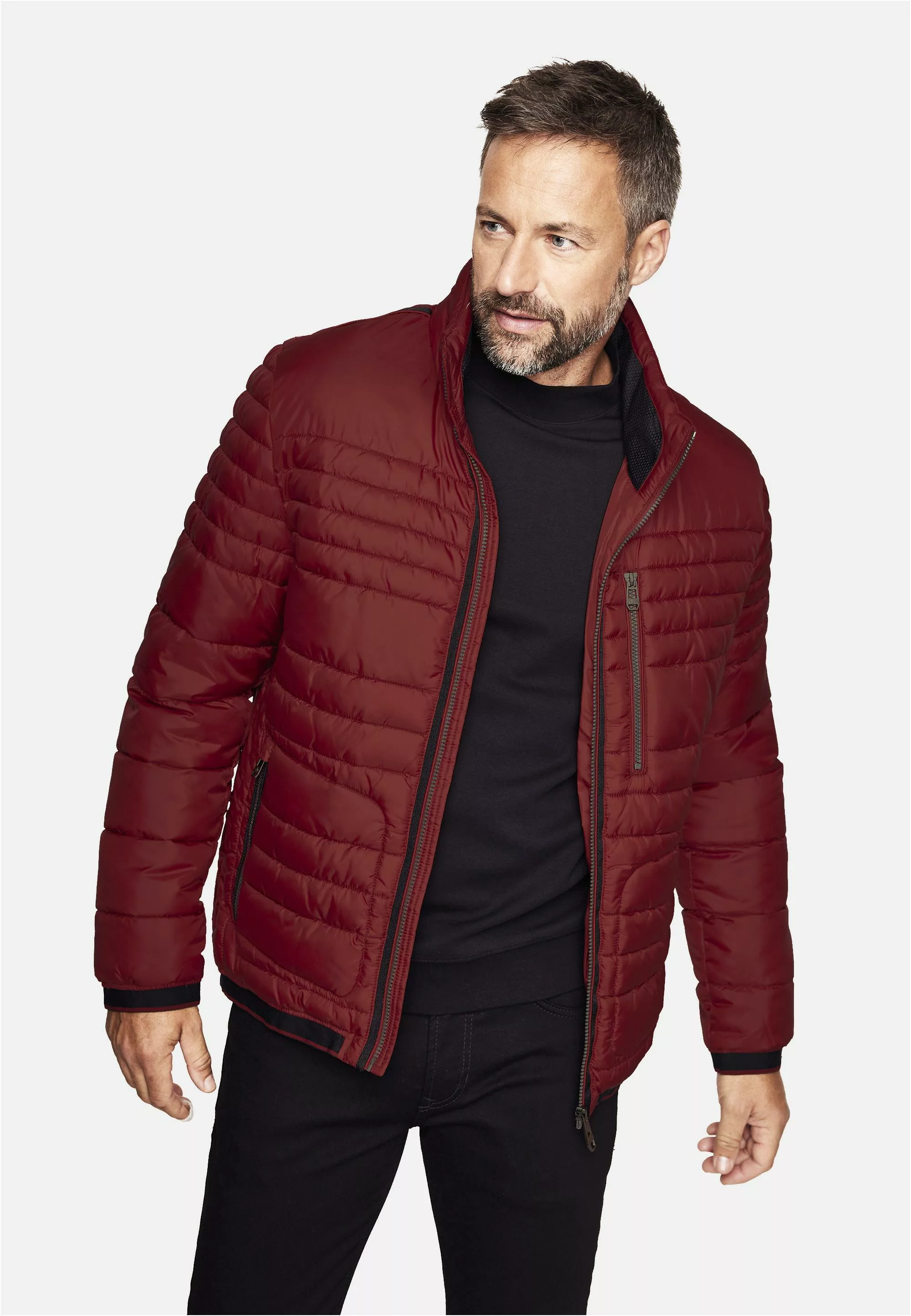 New Canadian Steppjacke, mit elastischem Bund am Saum und Armabschluss günstig online kaufen