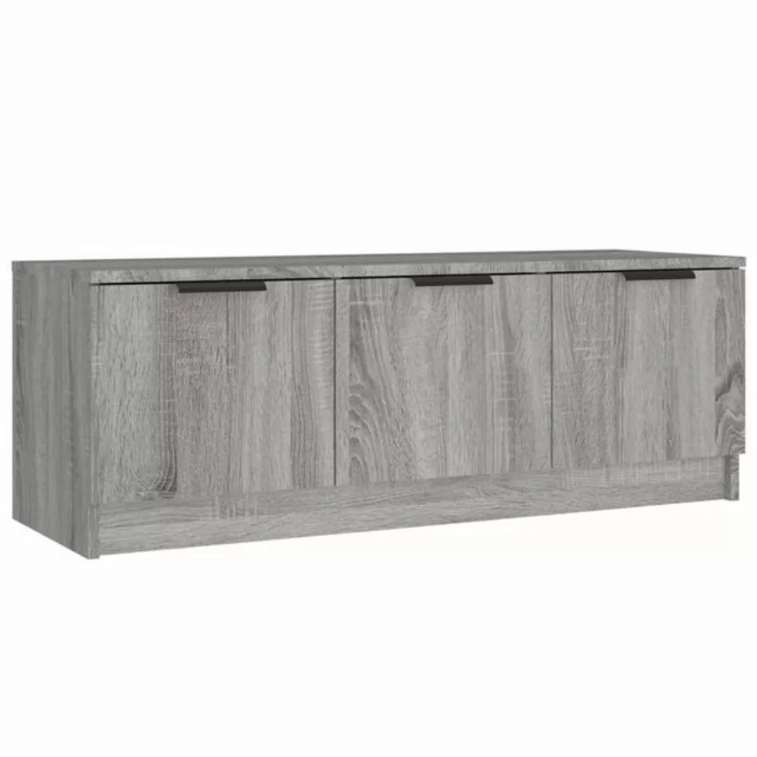 vidaXL TV-Schrank TV-Schrank Grau Sonoma 102x35x36,5 cm Spanplatte Lowboard günstig online kaufen