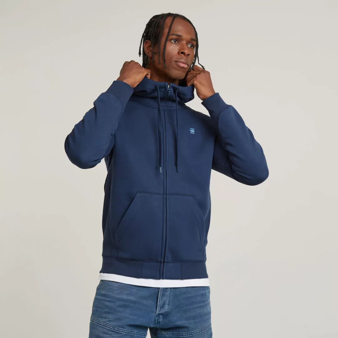 G-STAR Kapuzensweatjacke "Premium Basic Hooded Zip Sweater" günstig online kaufen