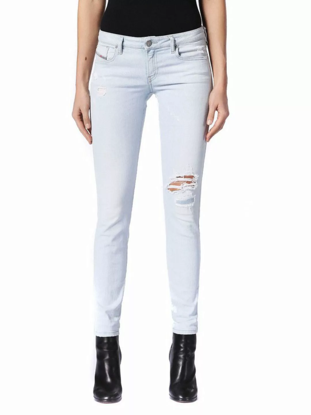 Diesel Skinny-fit-Jeans Diesel Gracey 0689L Damen Jeans Hose Slim Skinny günstig online kaufen