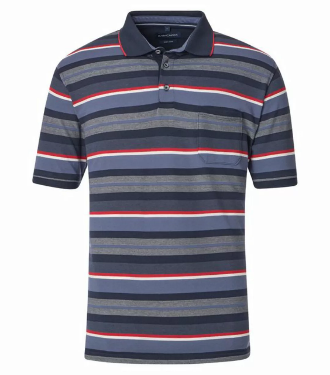 CASAMODA Poloshirt CASAMODA Polo-Shirt gestreift günstig online kaufen