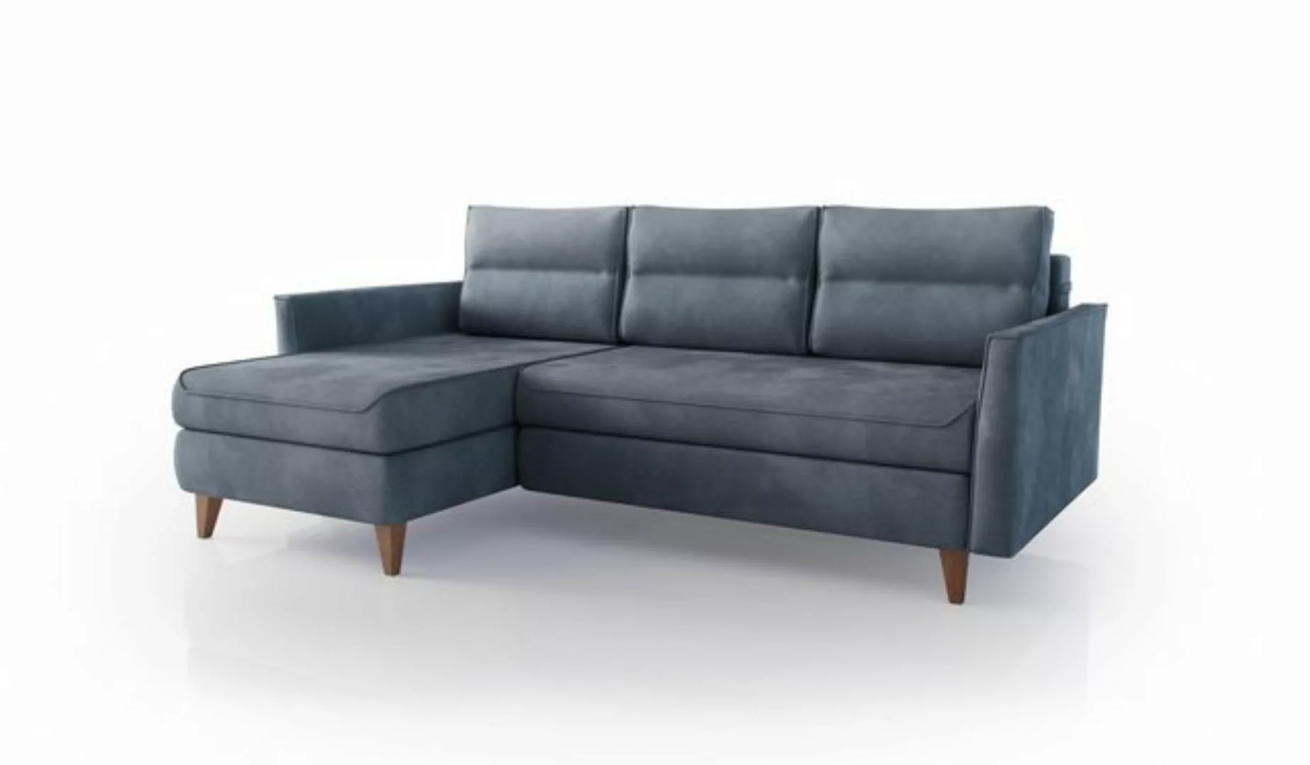 Hygger Möbelhaus Ecksofa Loki Sofa L Form Bettfunktion und Bettkasten, incl günstig online kaufen