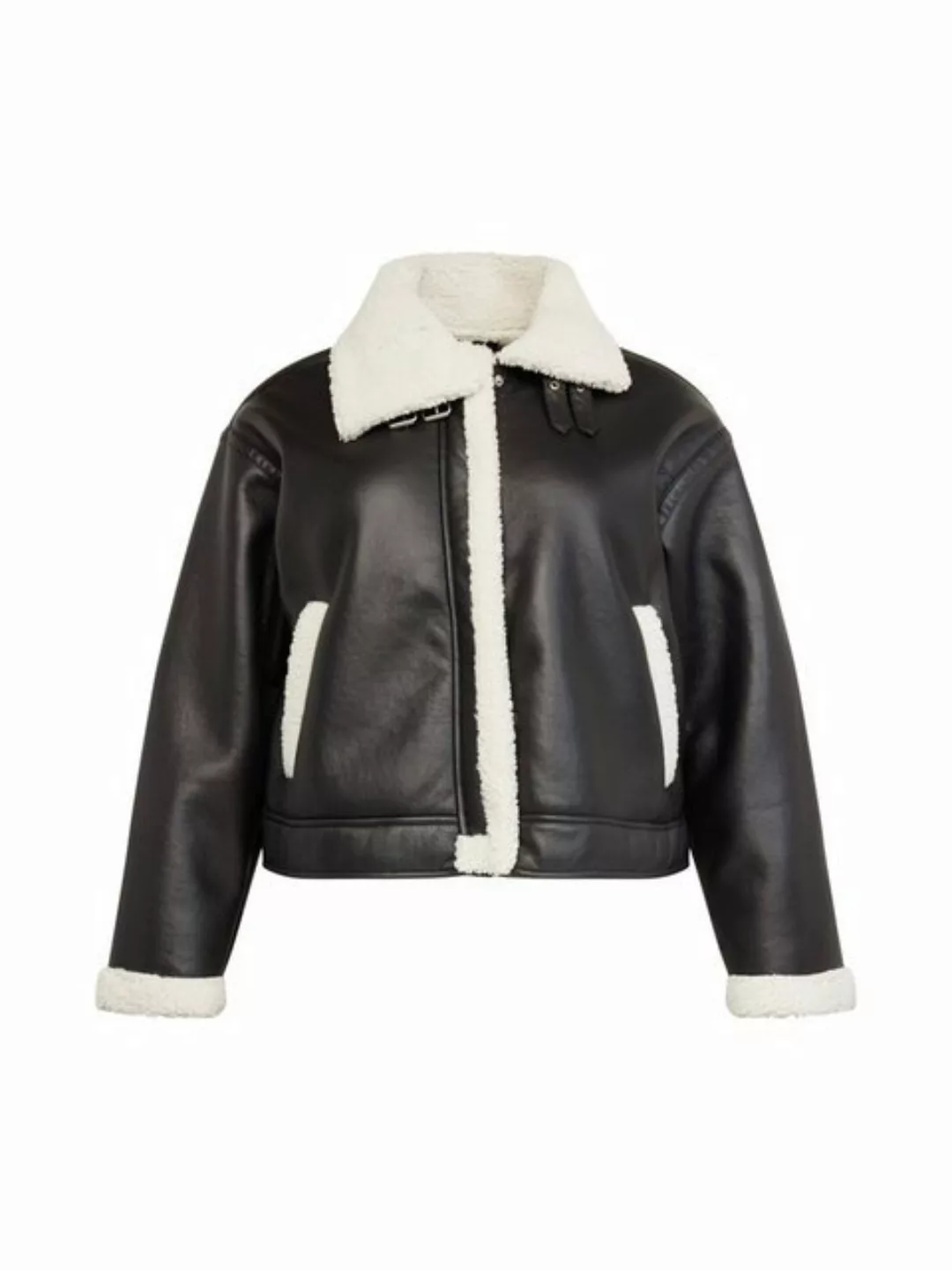 PIECES (Curve) Bikerjacke JANELLE (1-St) günstig online kaufen