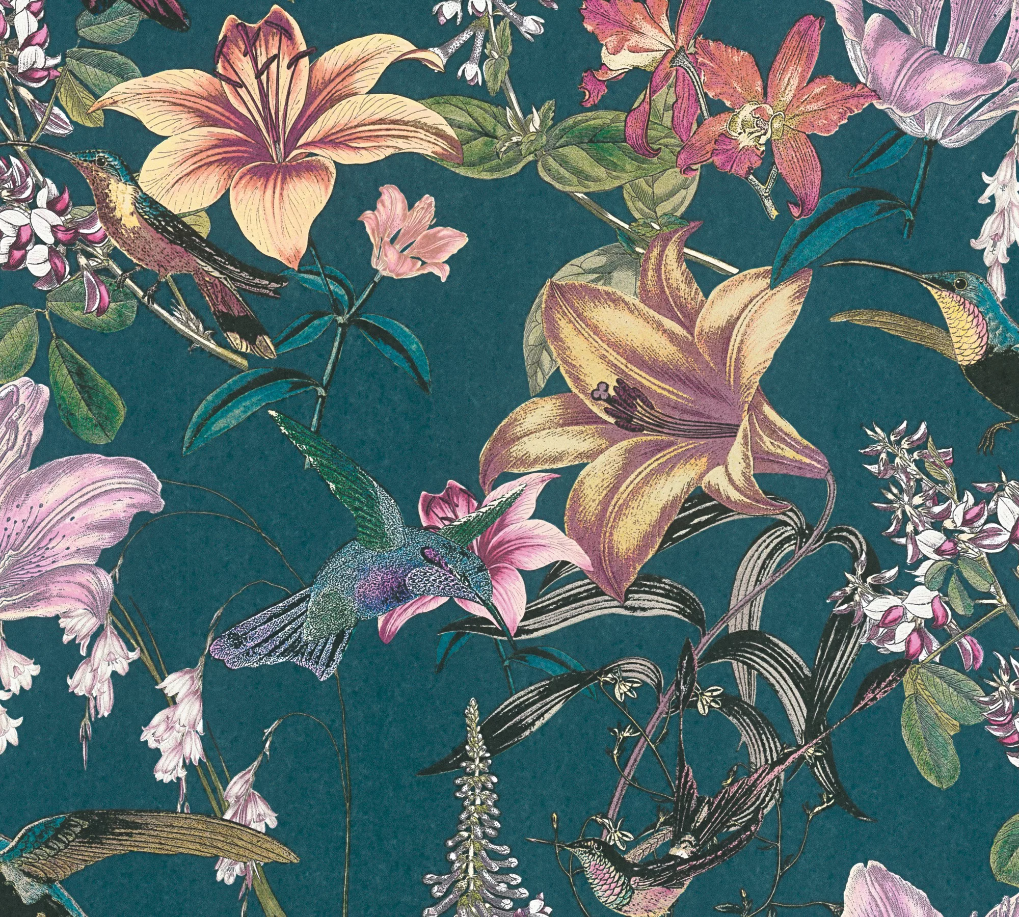 Architects Paper Vliestapete »Jungle Chic«, floral-botanisch-tropisch, Voge günstig online kaufen