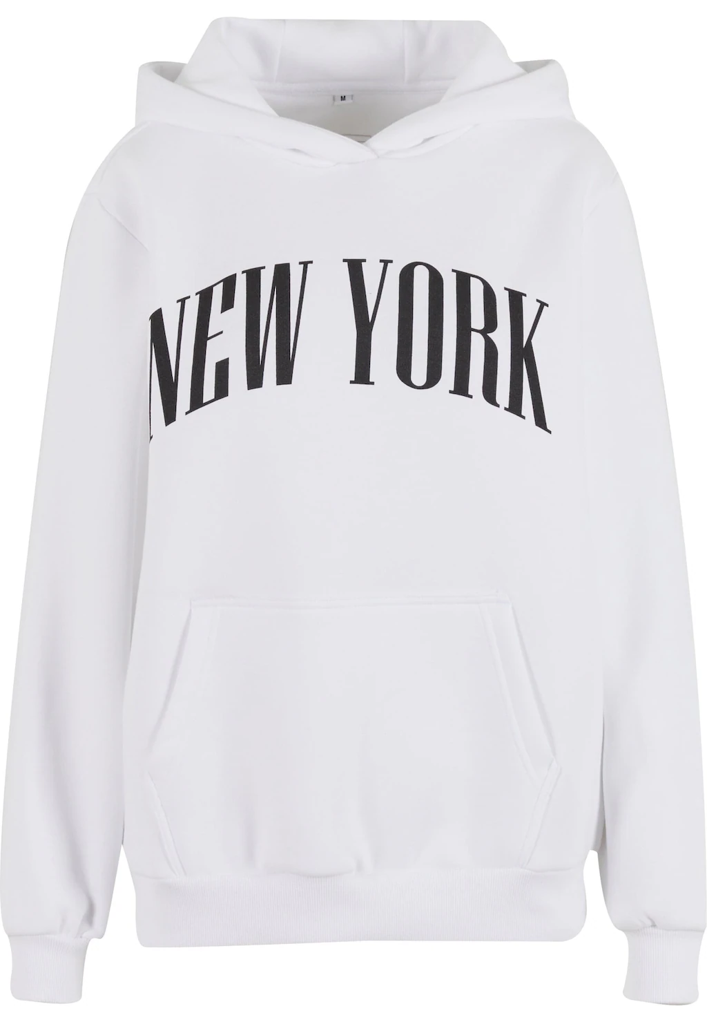 Miss Tee Kapuzenpullover "Miss Tee New York Ladies Fluffy Hoody" günstig online kaufen