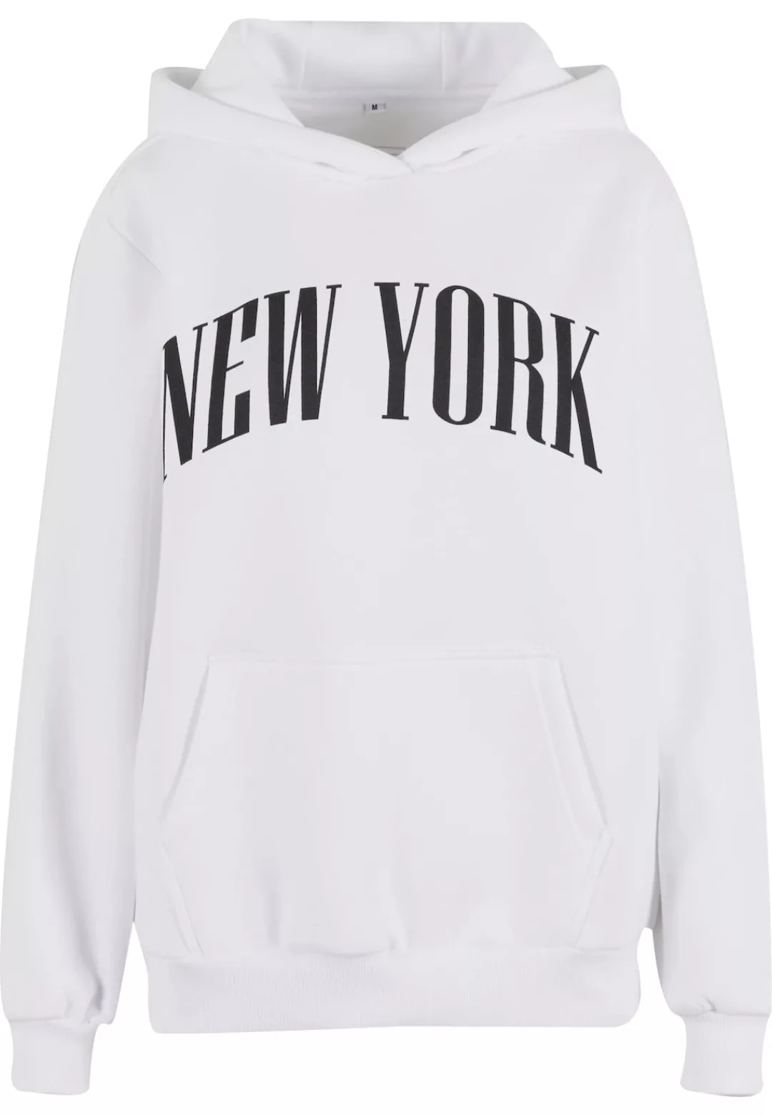 Miss Tee Kapuzenpullover "Miss Tee New York Ladies Fluffy Hoody" günstig online kaufen