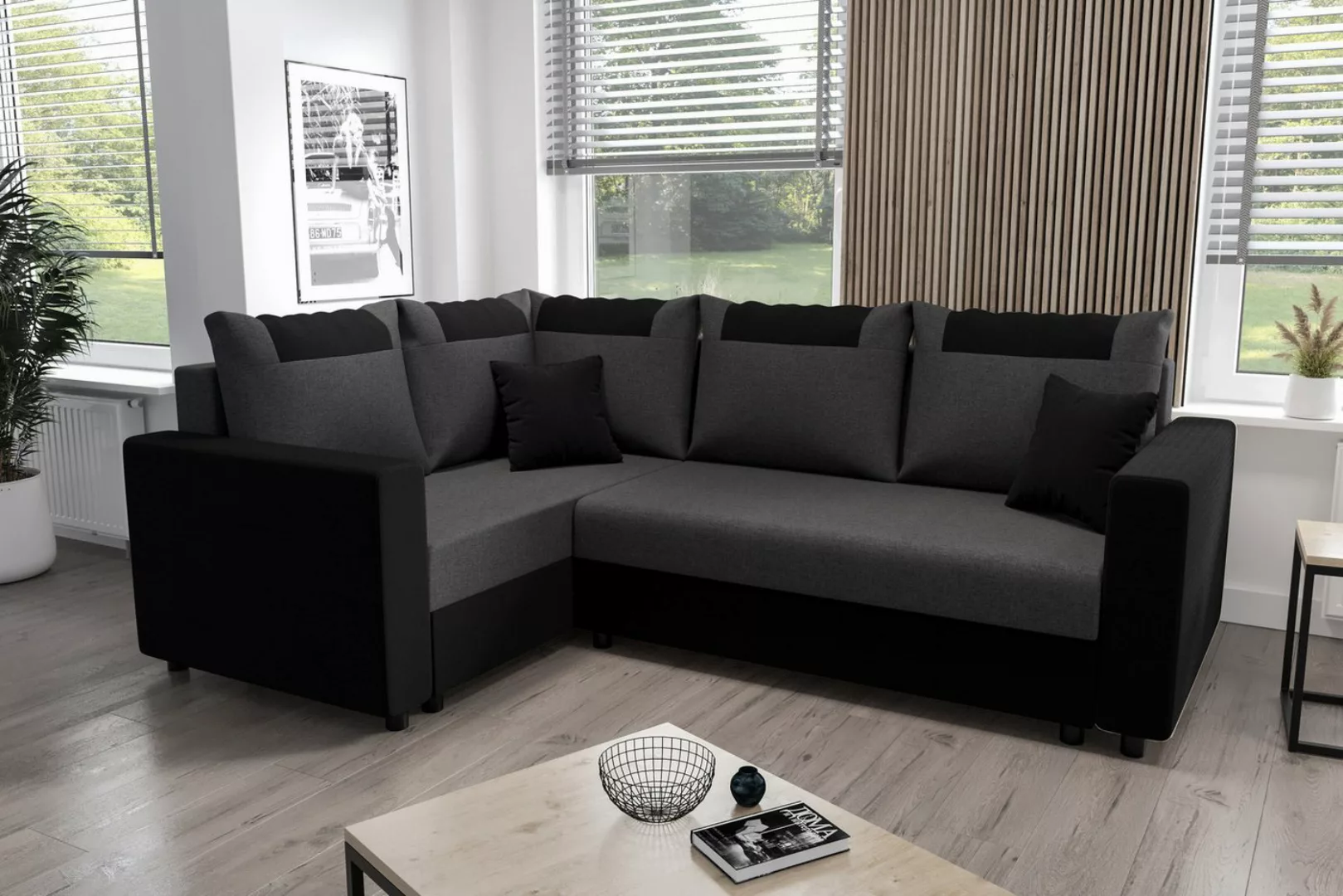 ALTDECOR Ecksofa STARI-PLUS, Couch mit Schlaffunktion, Wohnzimmer - Wohnlan günstig online kaufen