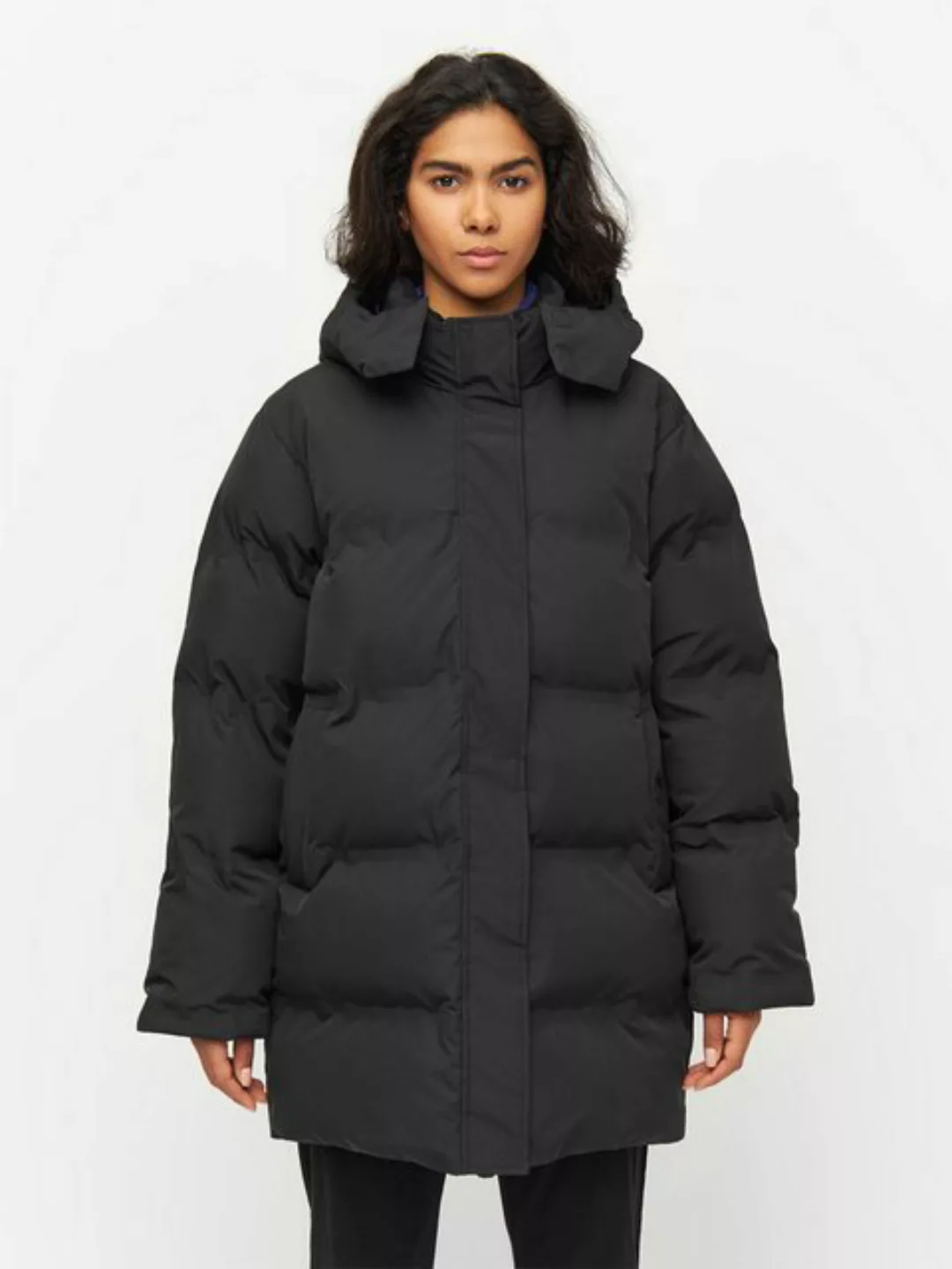 KnowledgeCotton Apparel Winterjacke ALLYSSA Long Puffer jacket günstig online kaufen