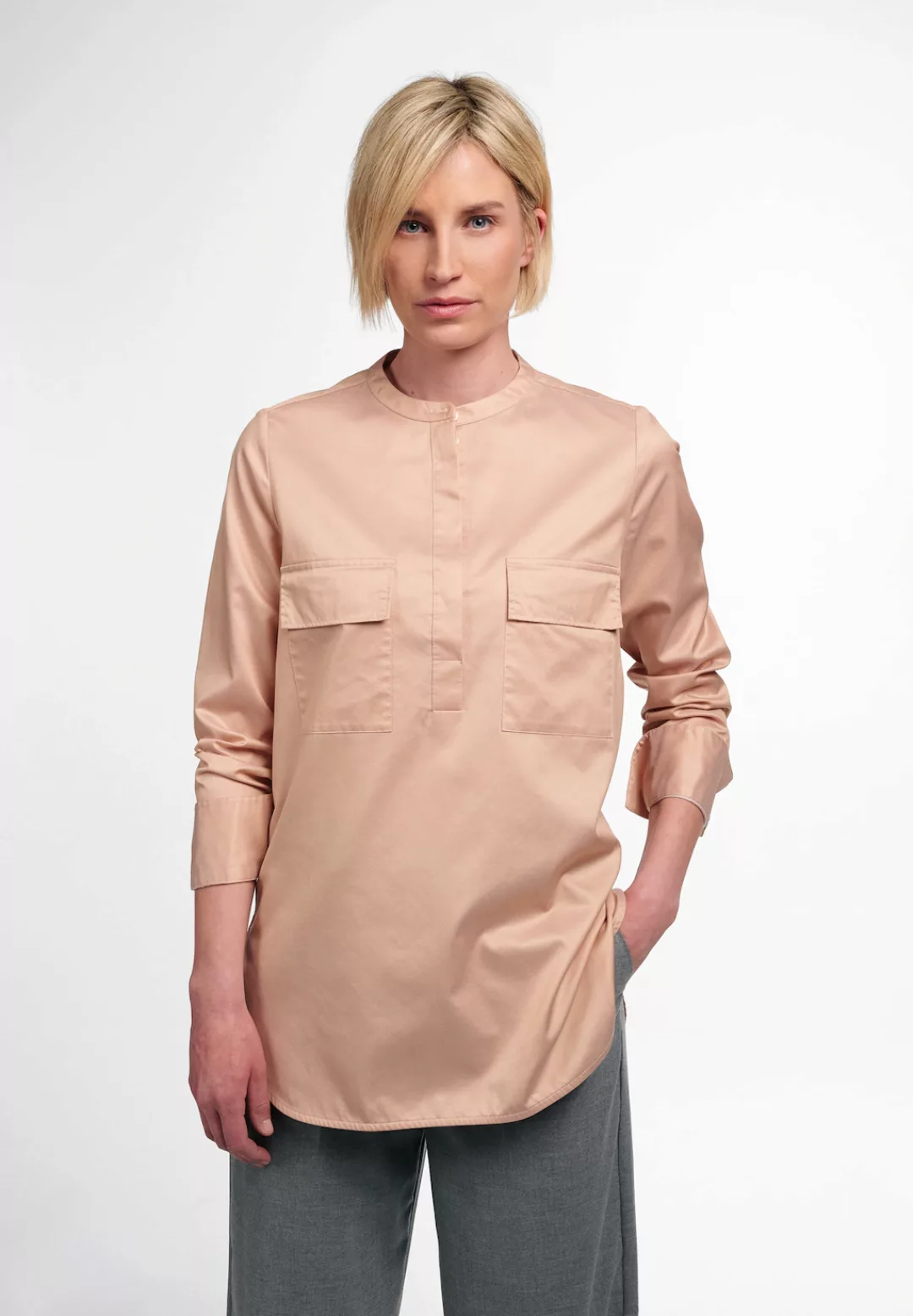 Eterna Longbluse "LOOSE FIT", EASY IRON (bügelleicht) günstig online kaufen