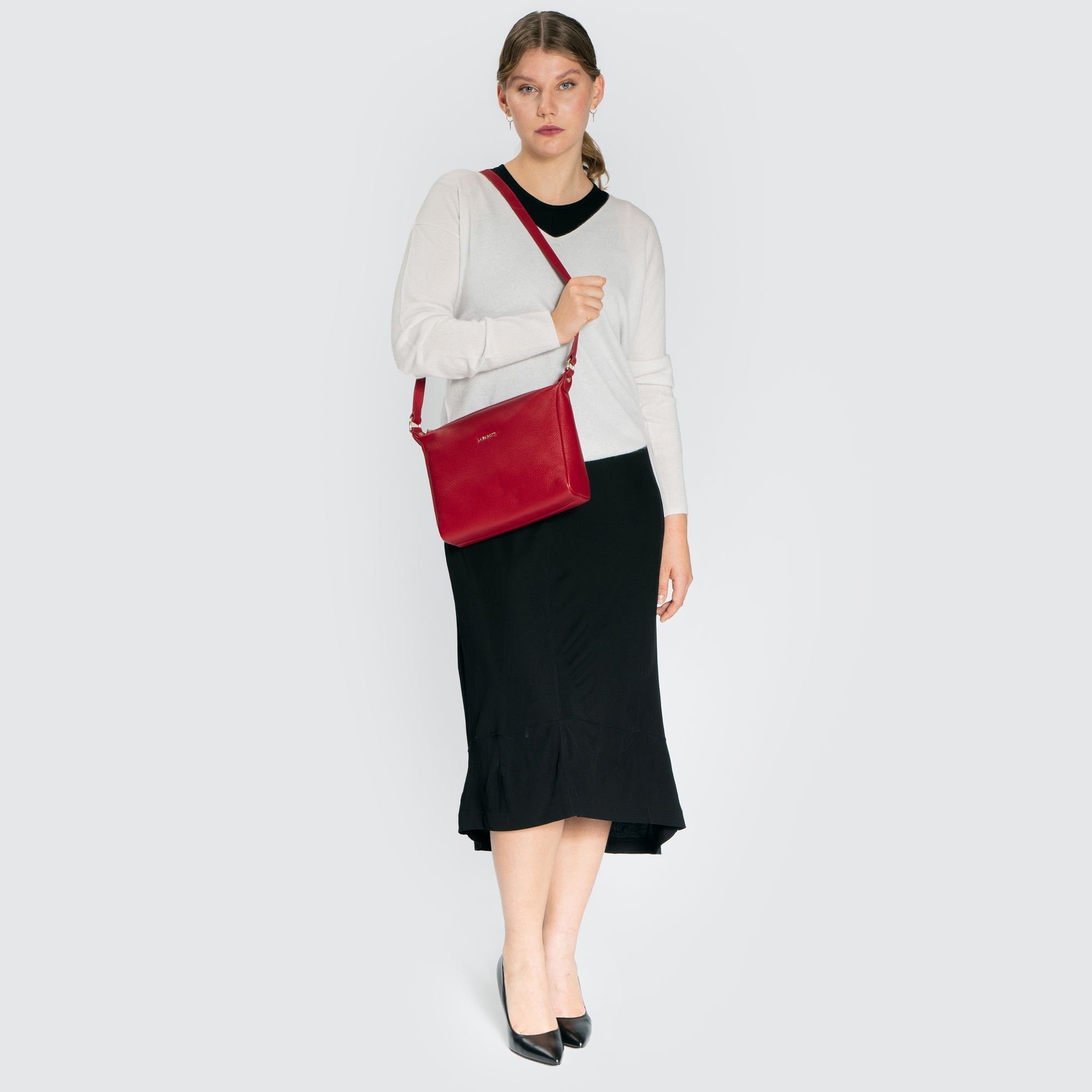 Lazarotti Umhängetasche Bologna Leather, aus echtem günstig online kaufen