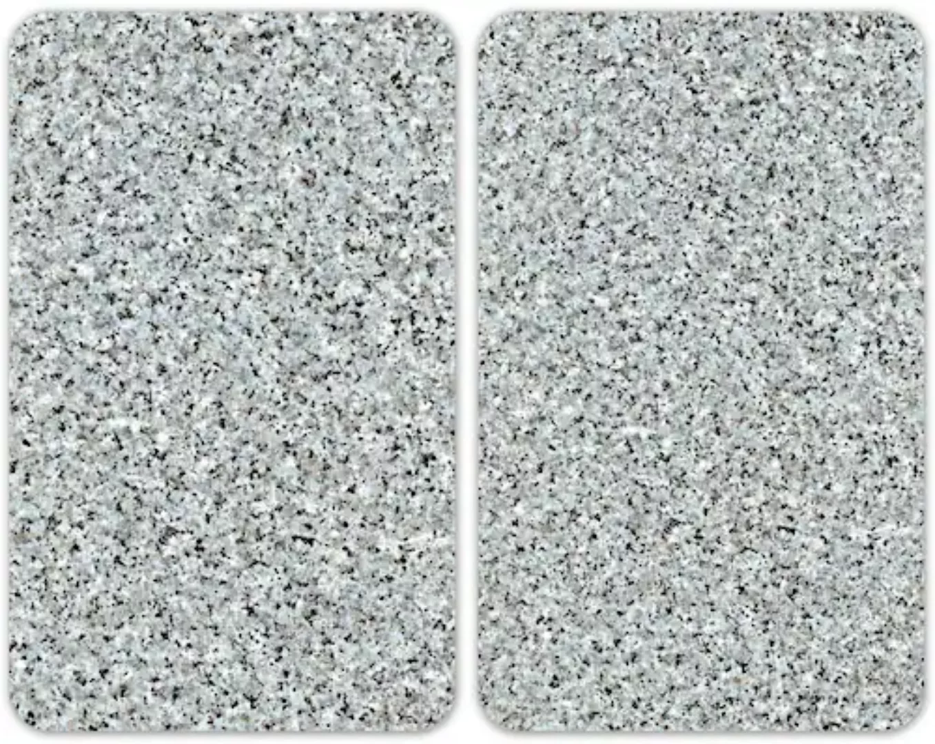 WENKO Herdabdeckplatte Universal Granit 2er Set, alle Herdarten mehrfarbig günstig online kaufen