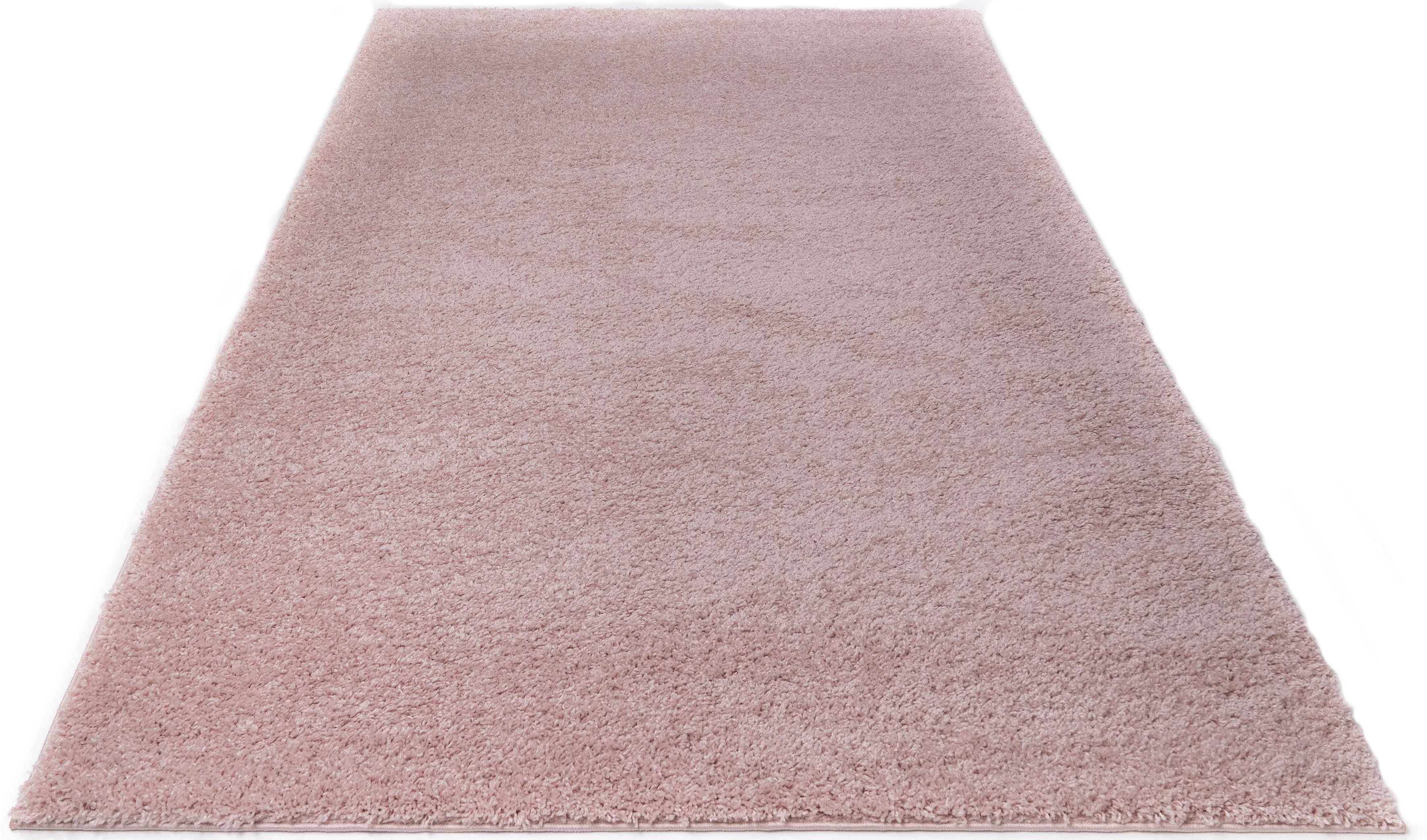 Bruno Banani Hochflor-Teppich »Shaggy Soft«, rechteckig, 30 mm Höhe, gewebt günstig online kaufen