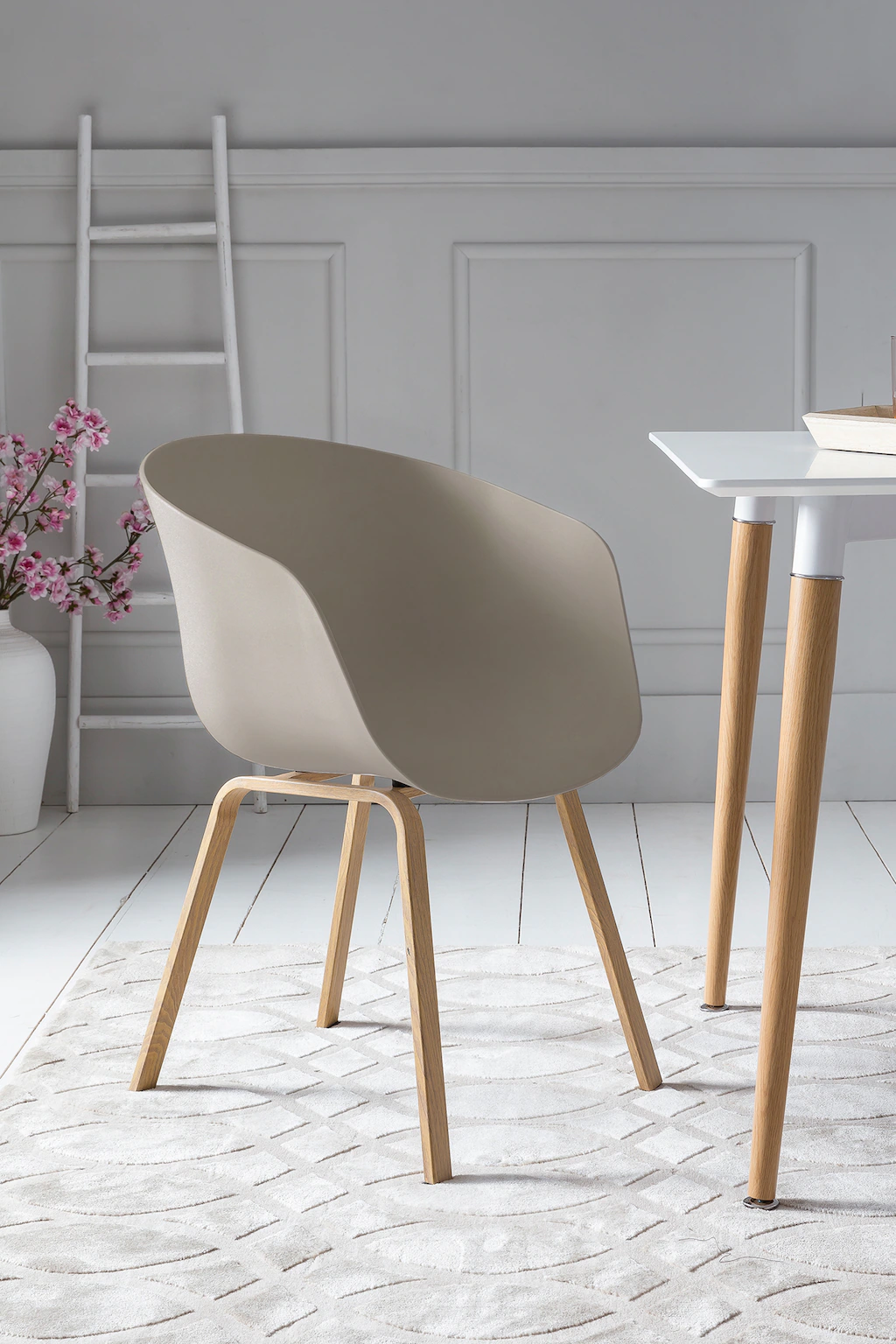 SalesFever Schalenstuhl, (Set), 2 St., Zweier-Set: Metallbeine mit edler Ho günstig online kaufen