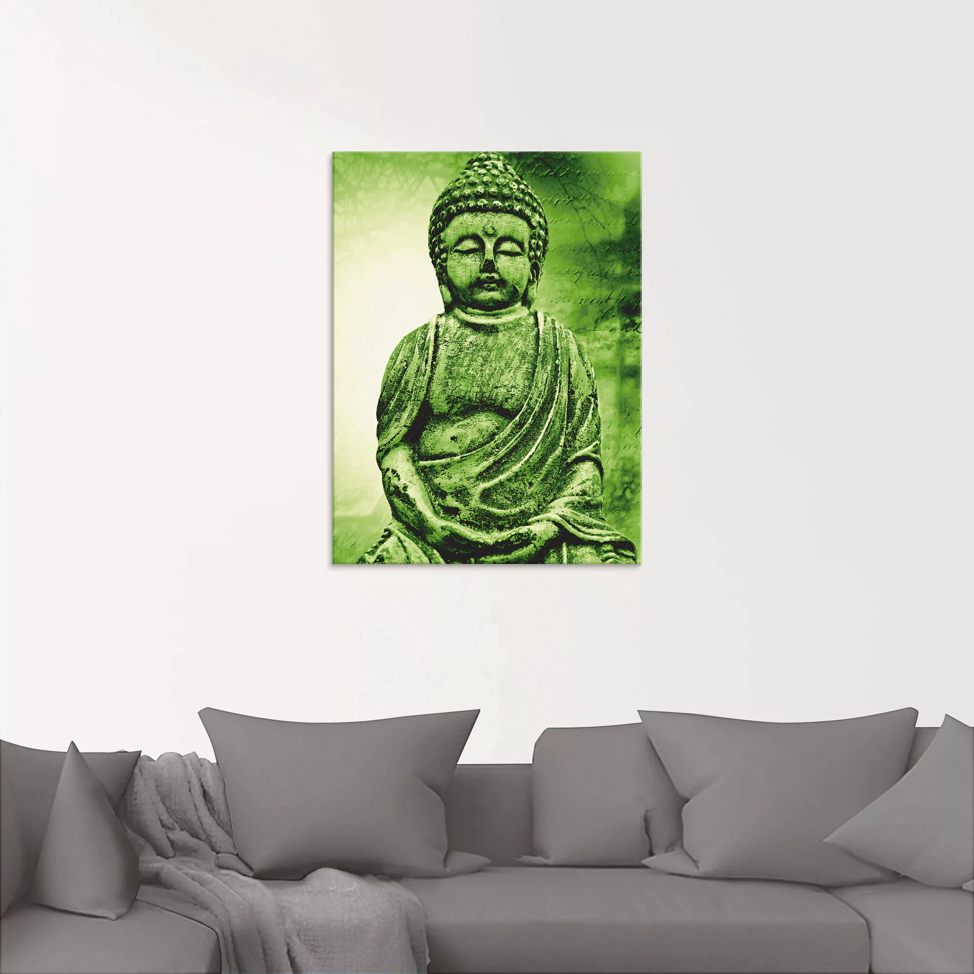 Artland Glasbild »Buddha«, Religion, (1 St.), in verschiedenen Größen günstig online kaufen