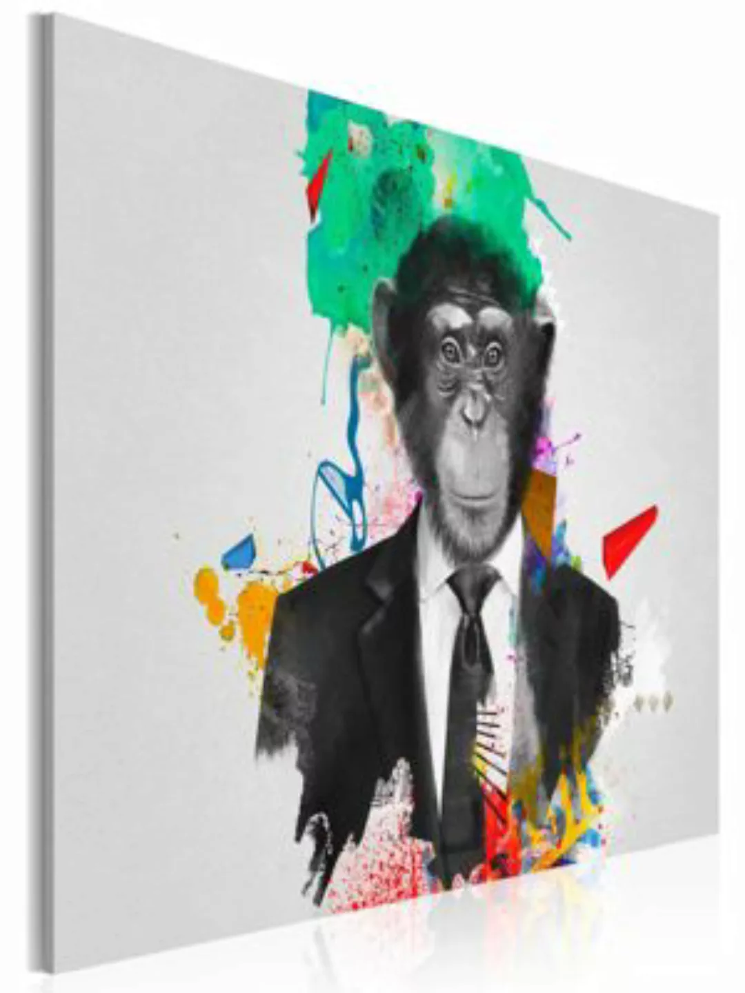 artgeist Wandbild Mr Monkey mehrfarbig Gr. 60 x 40 günstig online kaufen