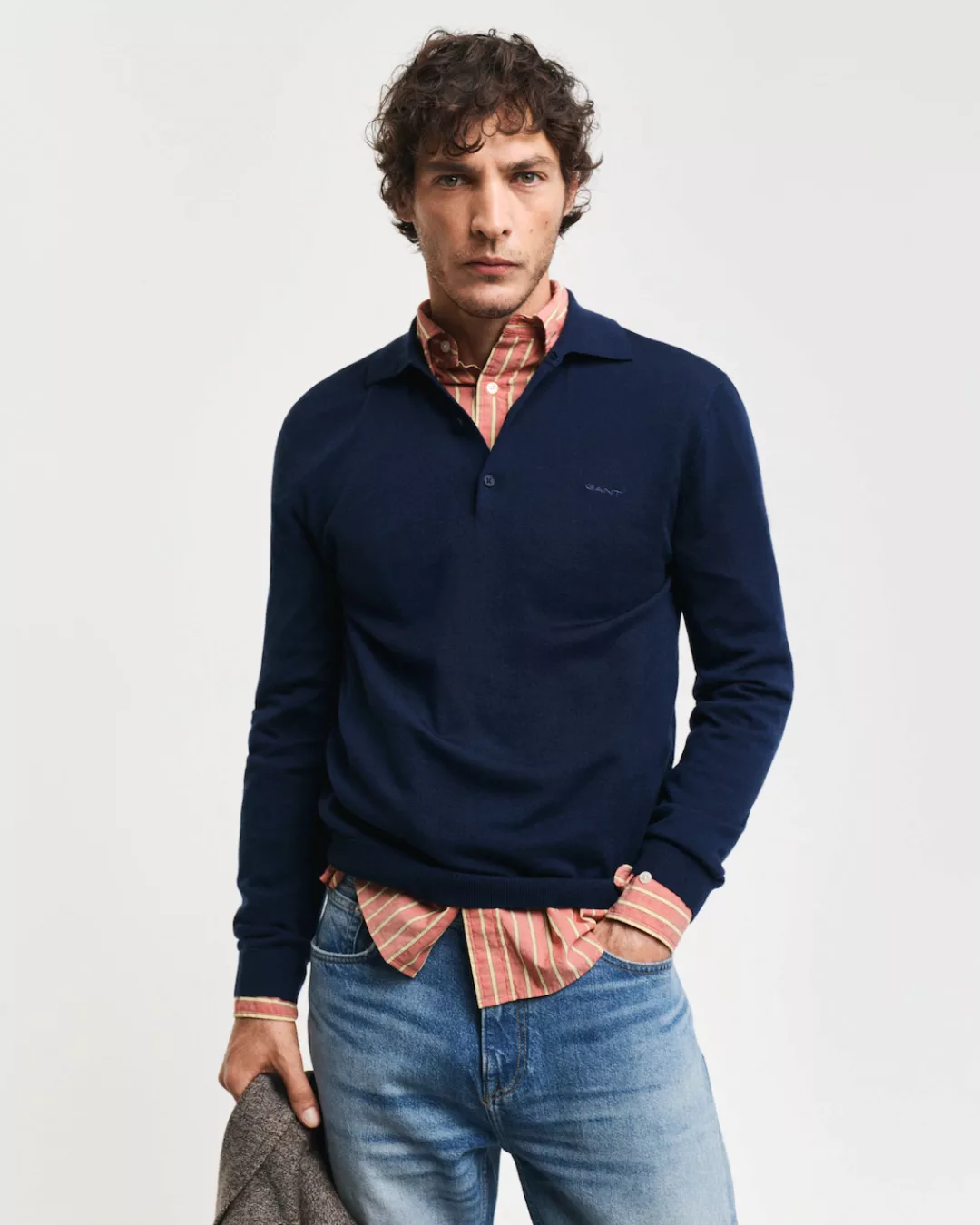 Gant Polokragenpullover "EXTRAFINE MERINO WOOL POLO" günstig online kaufen