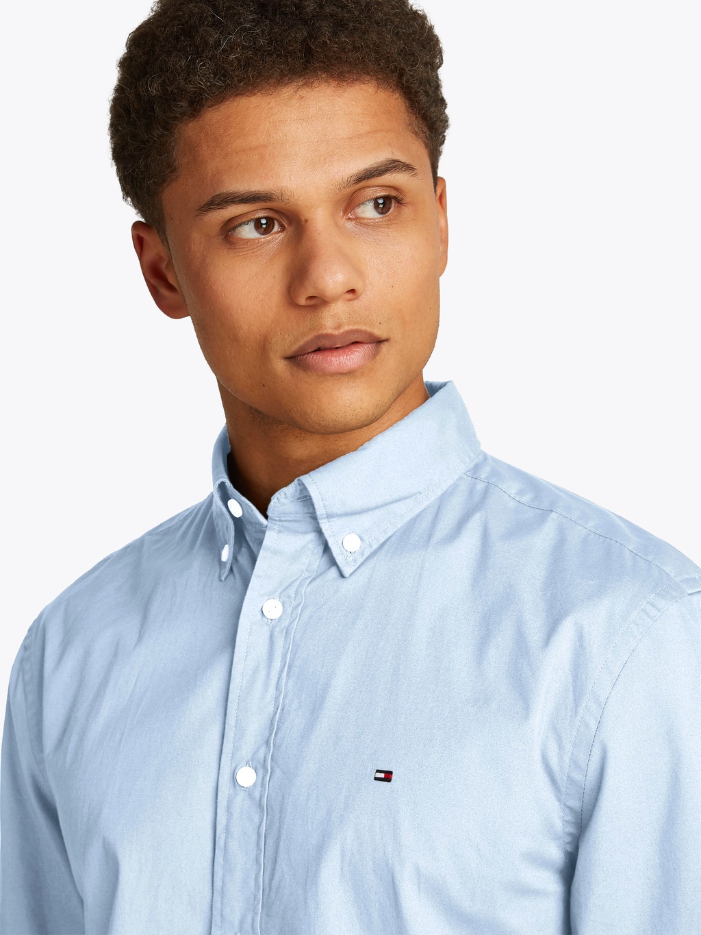 Tommy Hilfiger Langarmhemd "CORE FLEX POPLIN SOLID RF SHIRT" günstig online kaufen