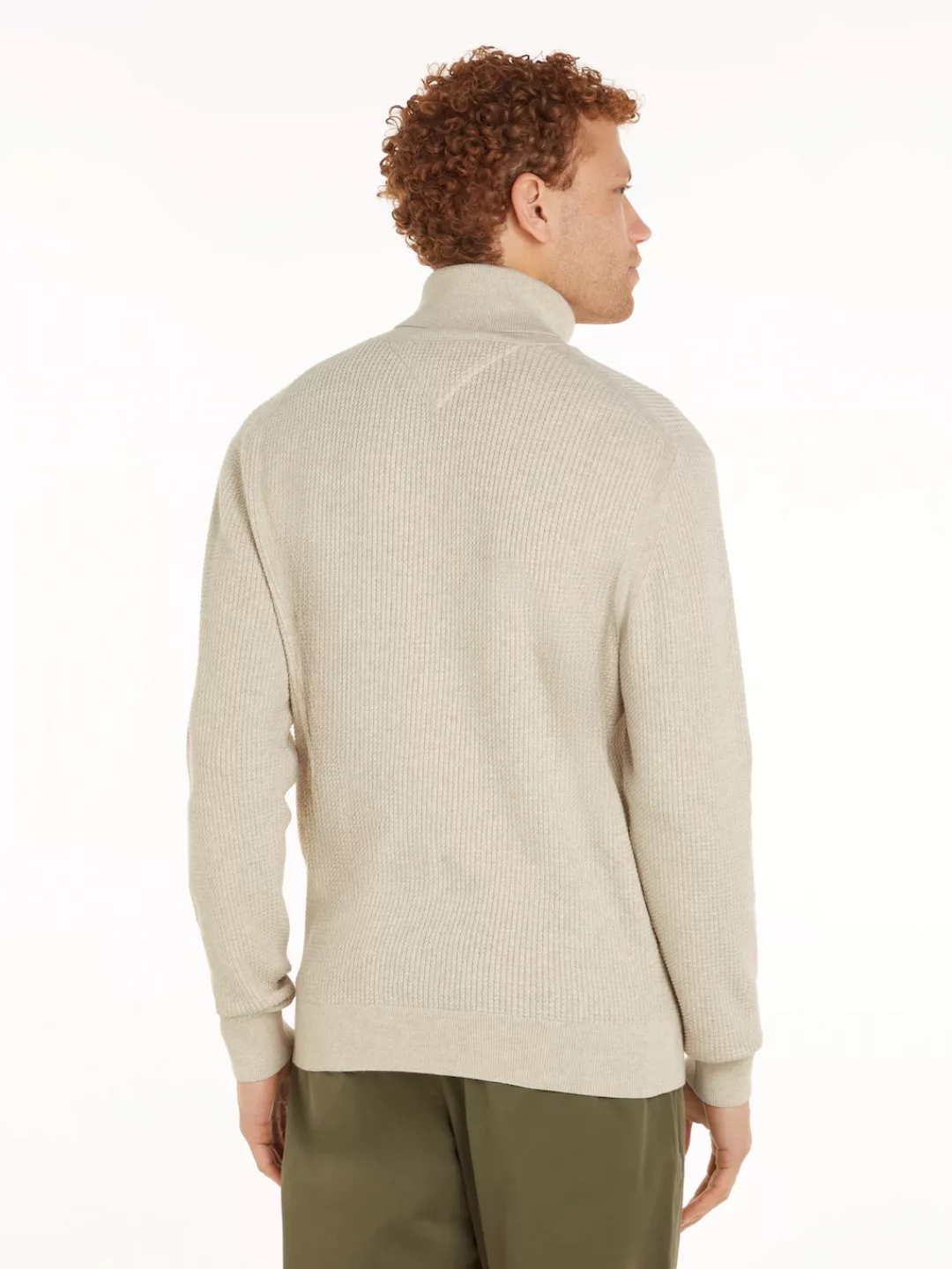 Tommy Hilfiger Rollkragenpullover STRUCTURE ROLL NECK günstig online kaufen