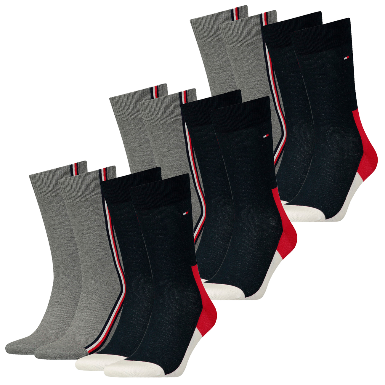 Tommy Hilfiger Herren Socken ICONIC HIDDEN 39-42 43-46 - 4er 6er 8er Multip günstig online kaufen