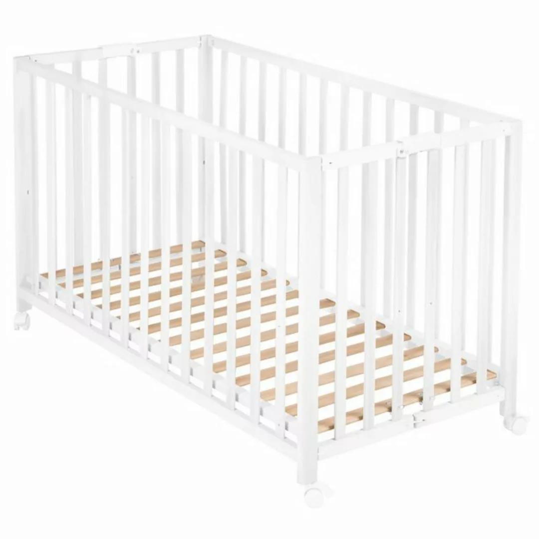 roba® Babybett »Fold Up, weiß«, klappbar günstig online kaufen