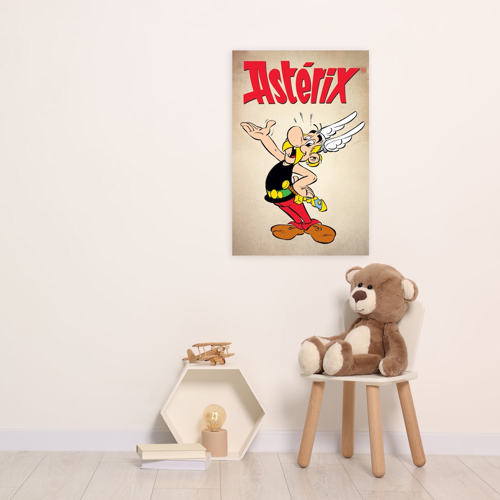 LuckyLinde Leinwandbild "Asterix", Cartoon-Comic-Fantasy-Figuren-Film-Filmf günstig online kaufen