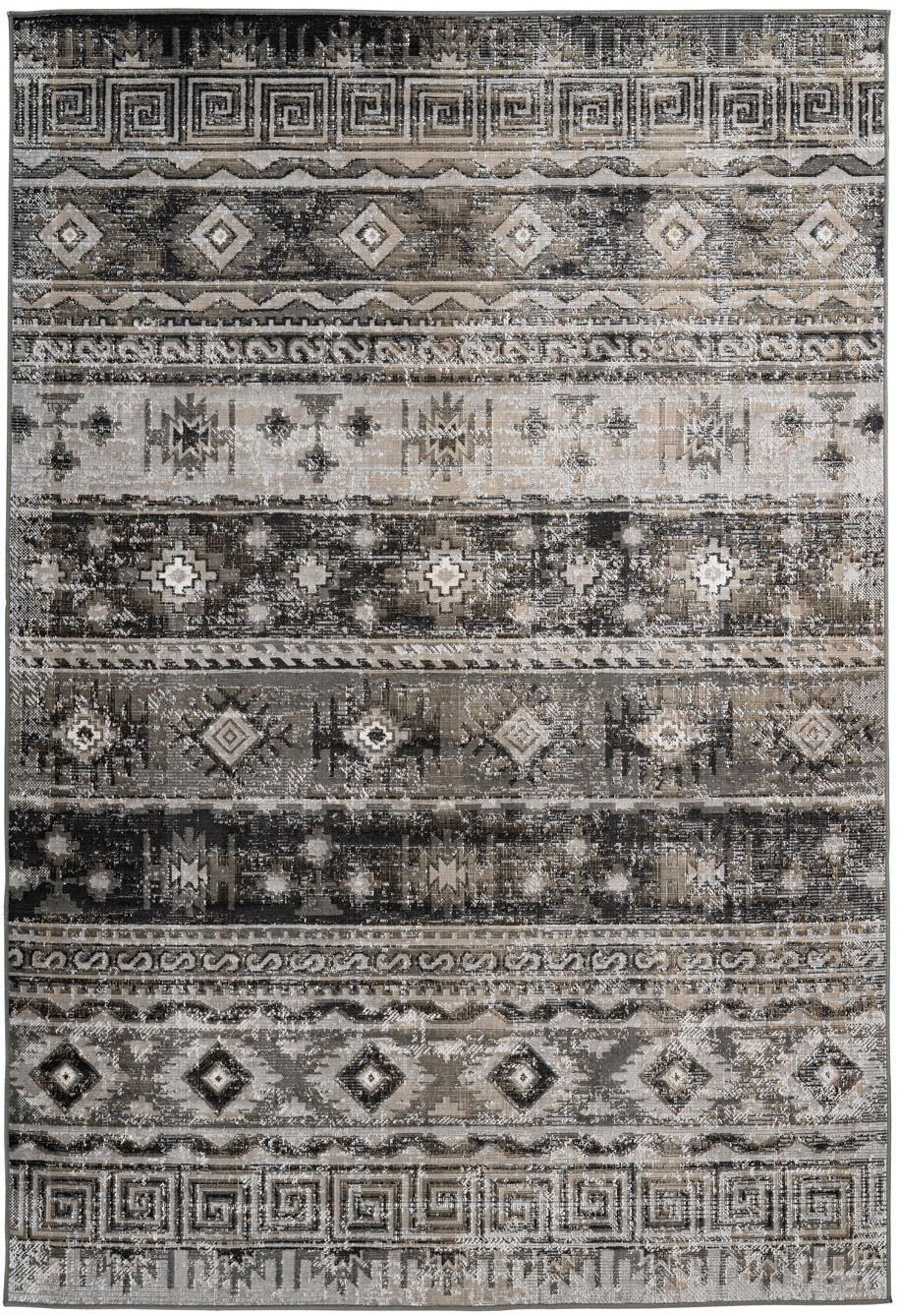 me gusta Teppich »Ariya 325«, rechteckig, 6 mm Höhe, Flachflor, gekettelt, günstig online kaufen