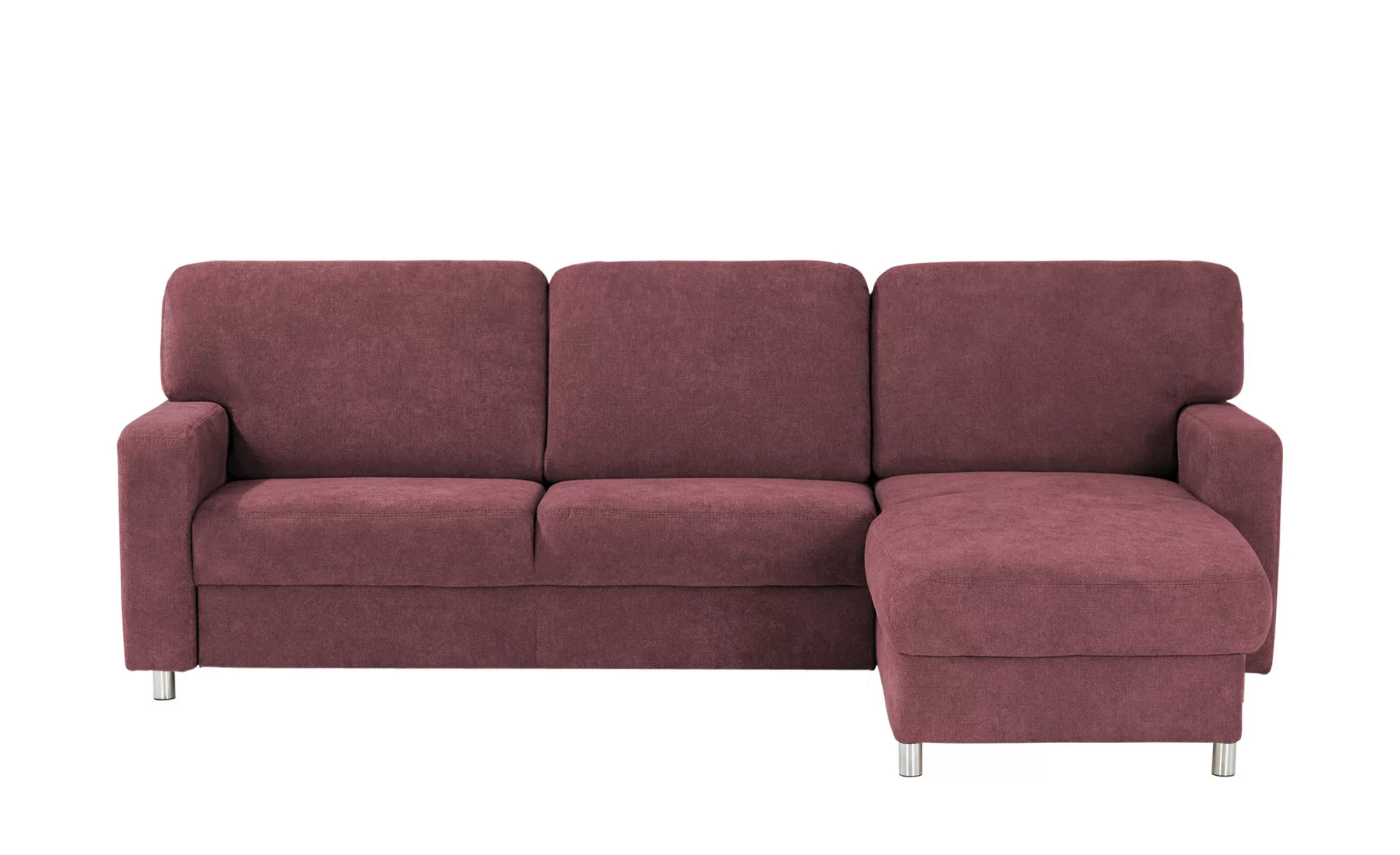 smart Ecksofa  Valencia - rot - 90 cm - Polstermöbel > Sofas > Ecksofas - M günstig online kaufen