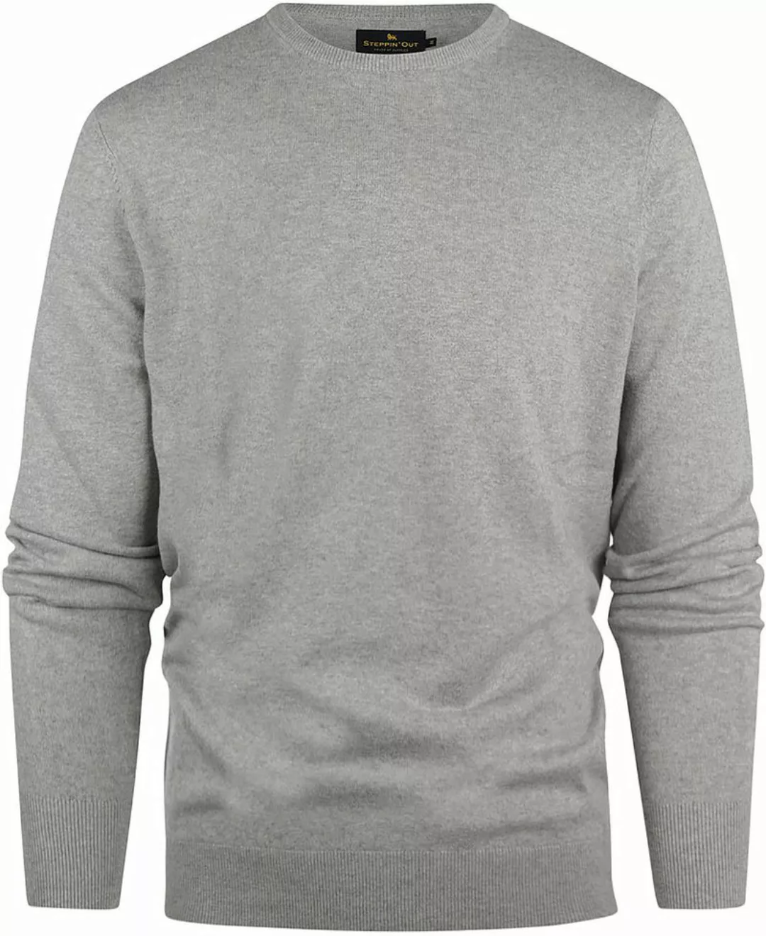 Steppin' Out Pullover Cotton Cashmere Melange Grau - Größe 3XL günstig online kaufen