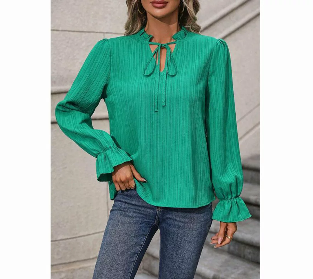 AFAZ New Trading UG 2-in-1-Shirt Damen Shirt Langarm Oberteile Casual Pullo günstig online kaufen