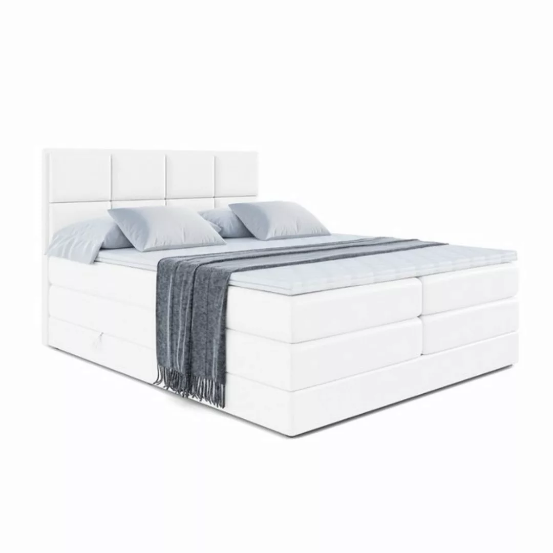 ALTDECOR Boxspringbett NOVA KING (Multipocket-Matratze H4, H3 Matratze Bone günstig online kaufen