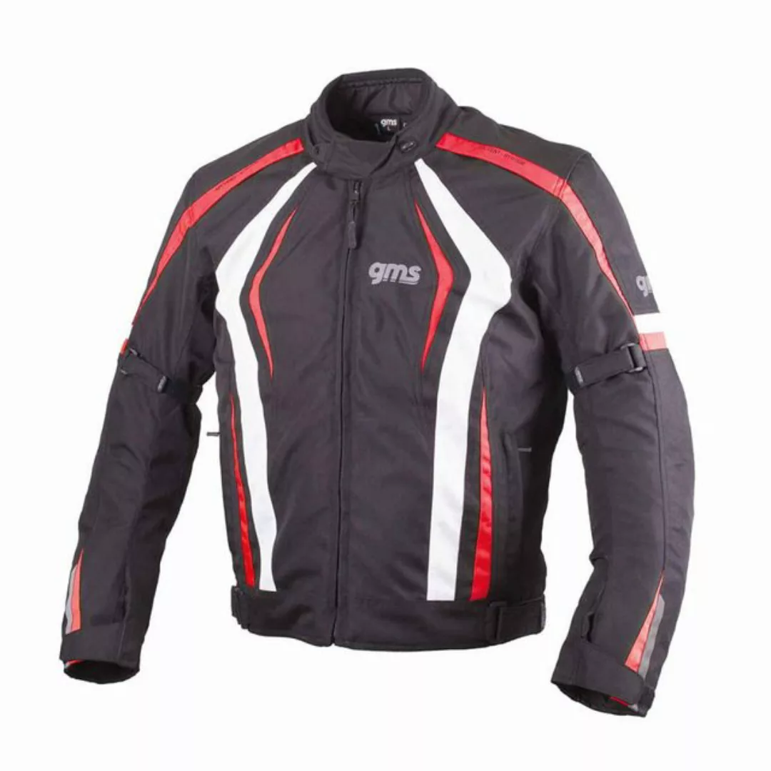 gms Motorradjacke GMS Jacke Pace - schwarz-rot-weiss L günstig online kaufen