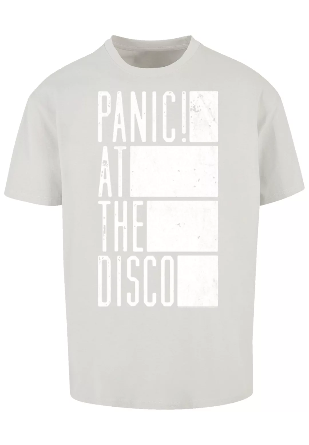 F4NT4STIC T-Shirt "Panic At The Disco Block Text", Premium Qualität günstig online kaufen