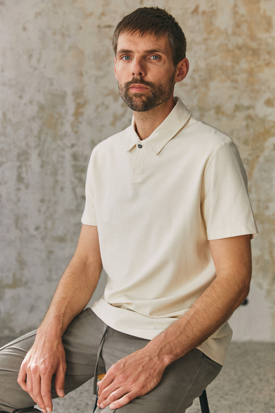 Schlichtes Poloshirt Todd Aus Schwerer Bio-baumwolle günstig online kaufen