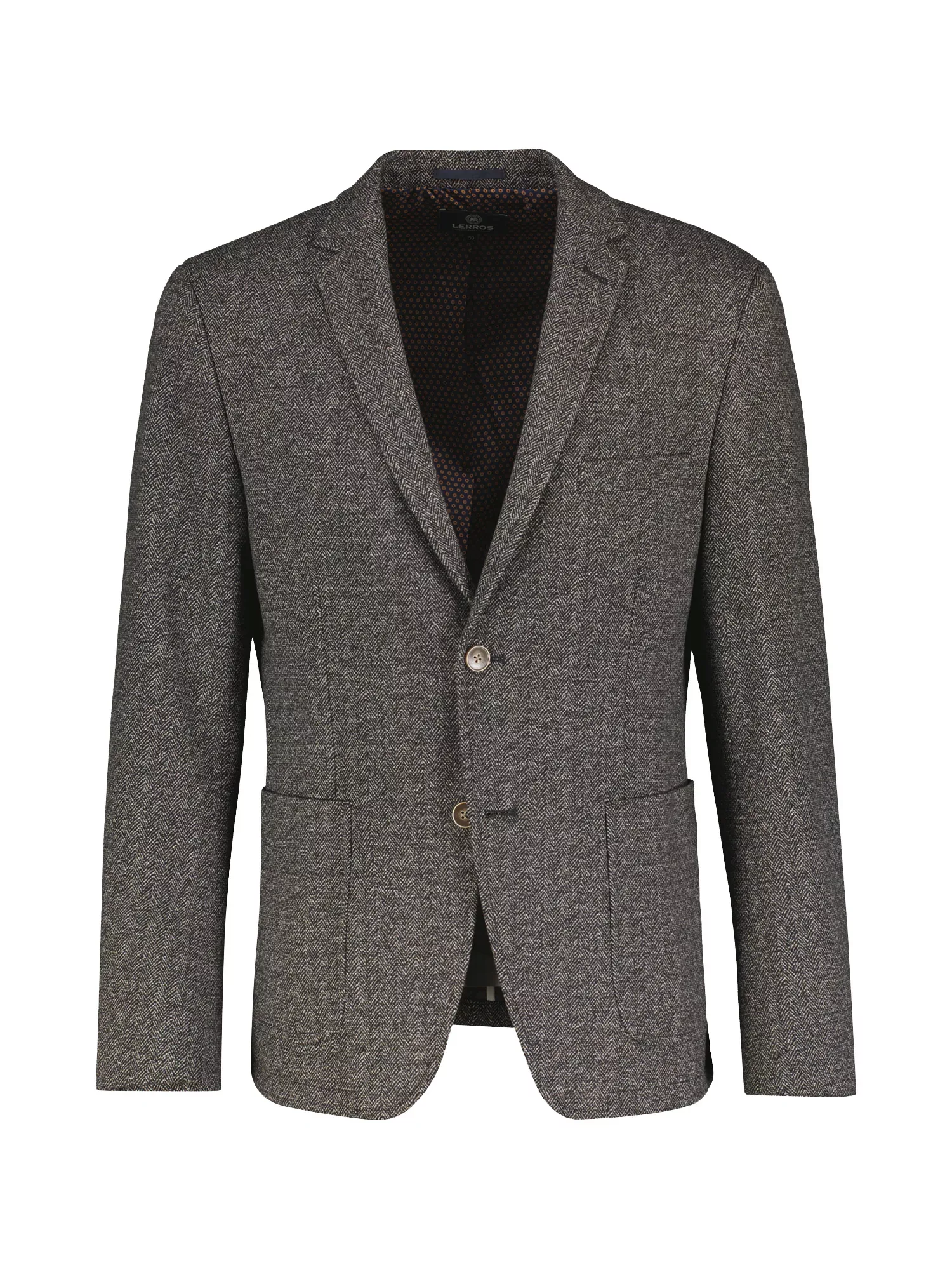 LERROS Jerseysakko "LERROS Blazer mit modern-lebendigem Fischgratmuster" günstig online kaufen