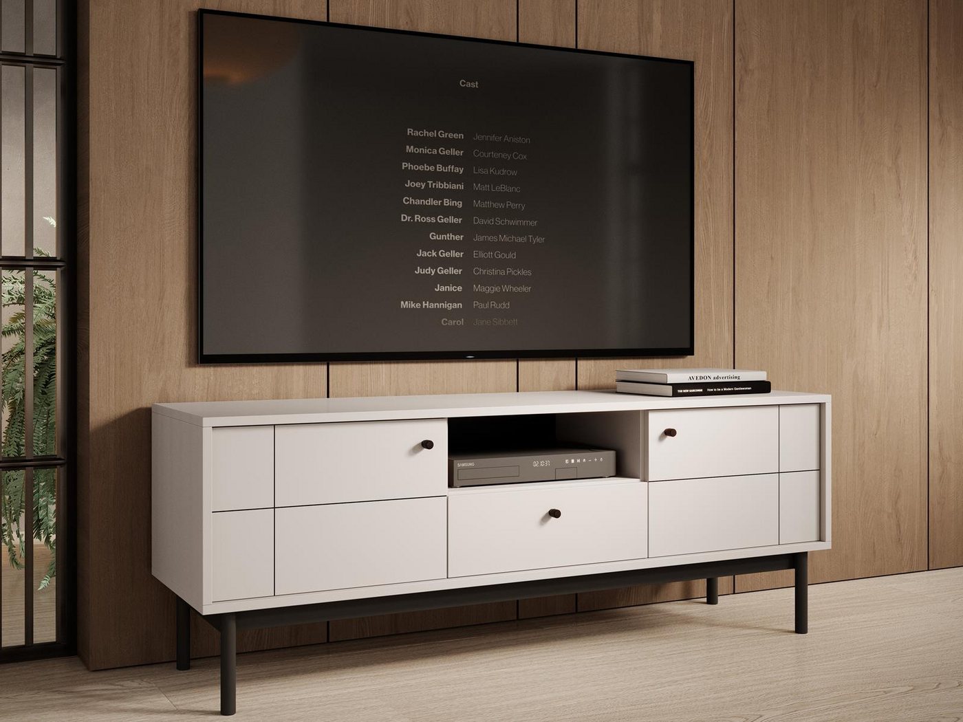 Compleo TV-Schrank mit Schublade und 2 Türen LONDON Scandi design günstig online kaufen