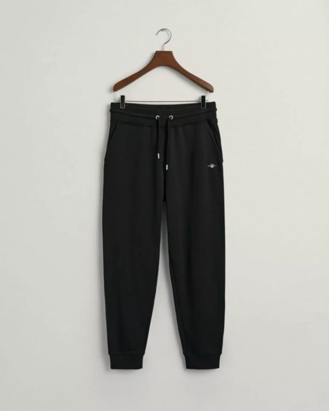 Gant Stoffhose REG SHIELD SWEATPANTS, BLACK günstig online kaufen