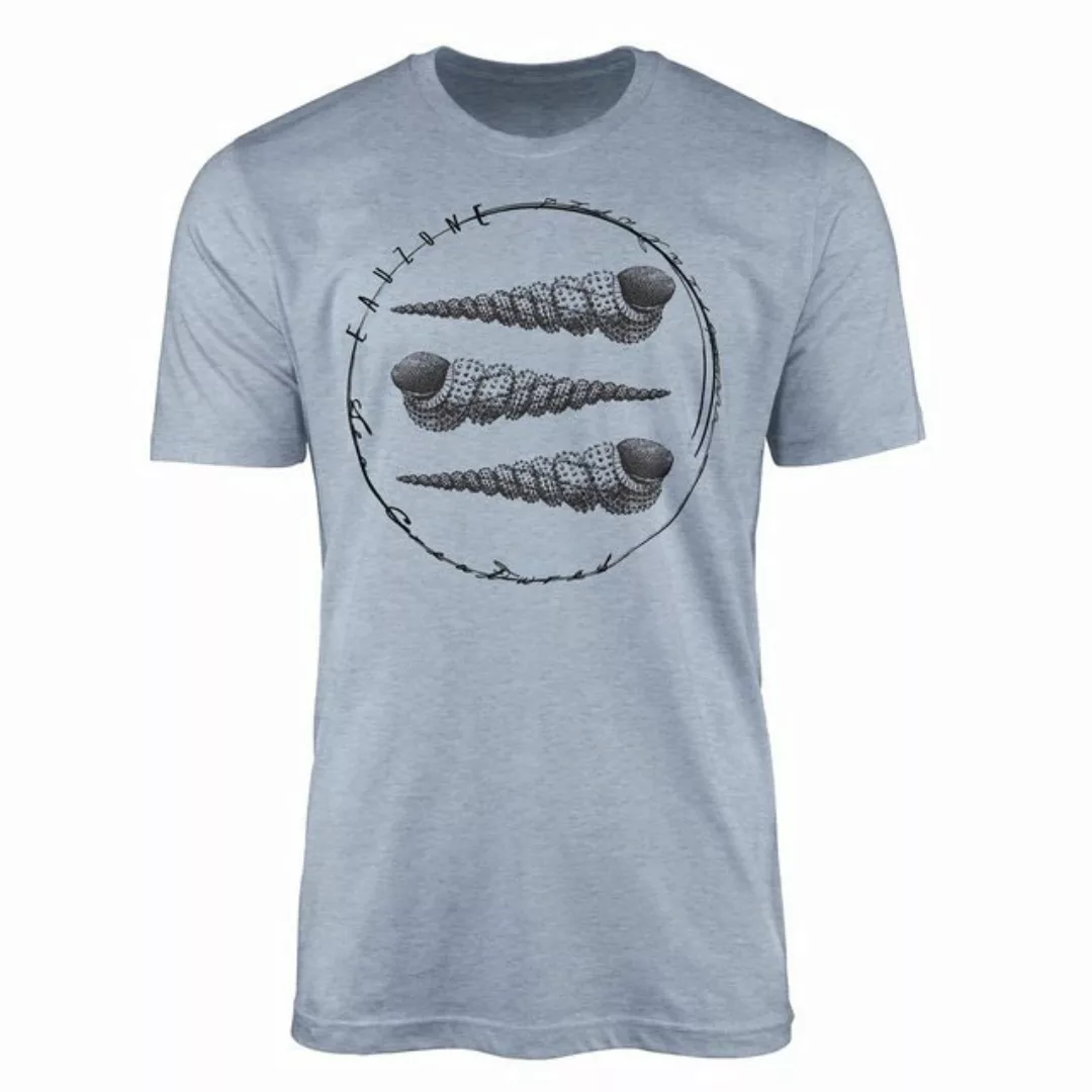 Sinus Art T-Shirt T-Shirt Tiefsee Fische - Serie: Sea Creatures, feine Stru günstig online kaufen