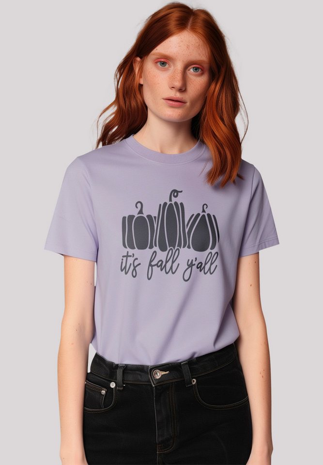 F4NT4STIC T-Shirt Pumpkins Kürbis its Fall Herbst yall Premium Qualität, Ha günstig online kaufen