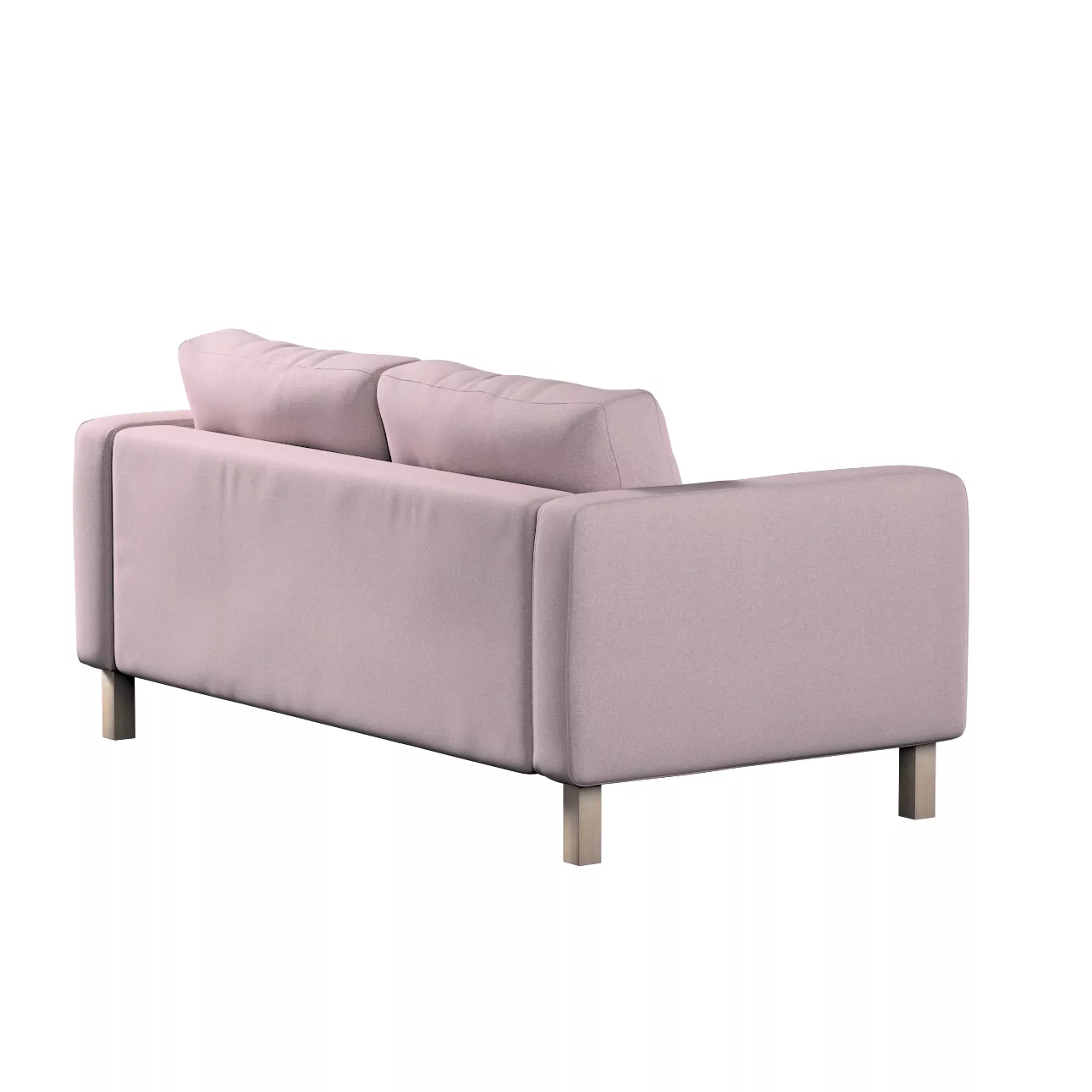 Bezug für Karlstad 2-Sitzer Sofa nicht ausklappbar, rosa, Sofahusse, Karlst günstig online kaufen