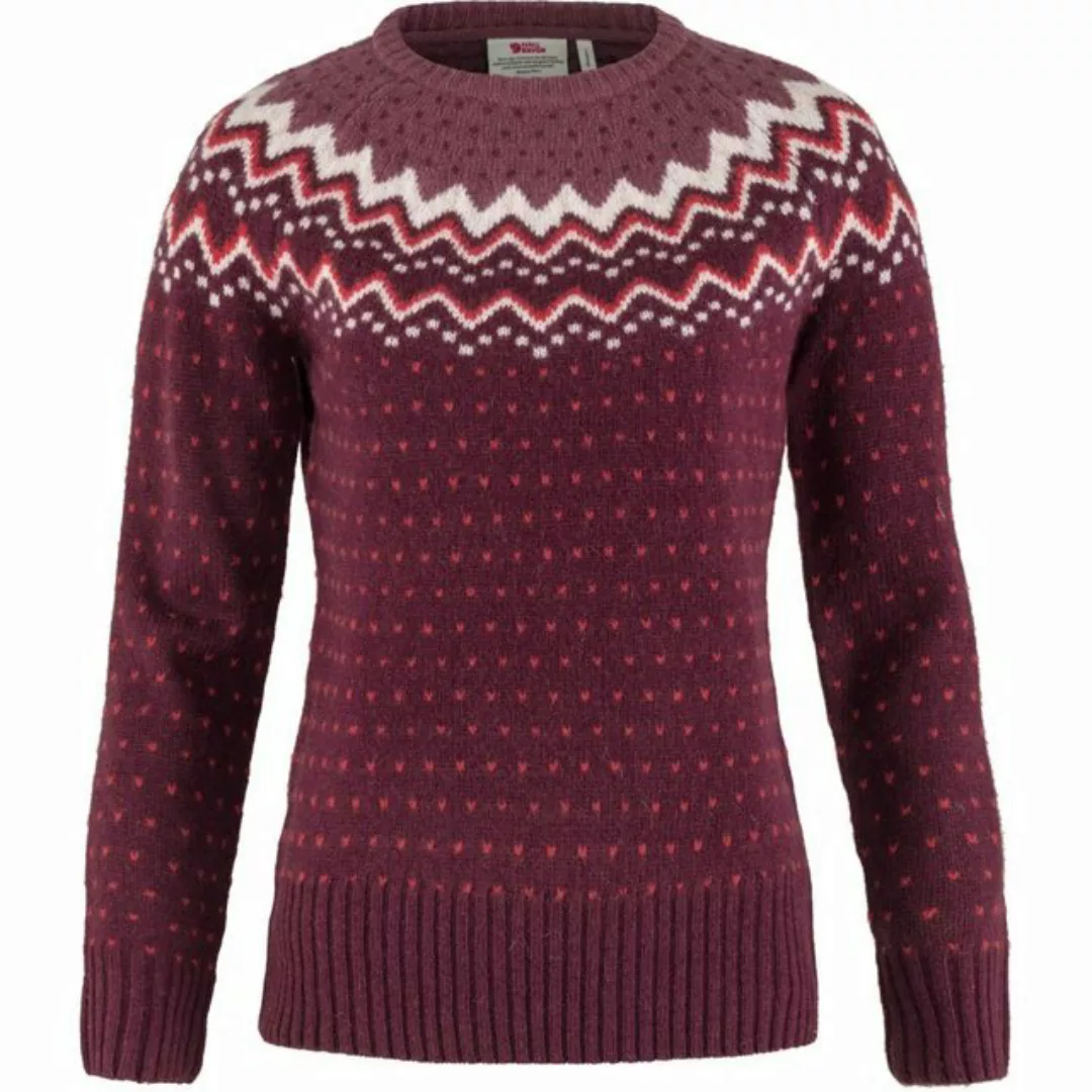 Fjaellraeven Oevik Knit Sweater Dark Garnet günstig online kaufen