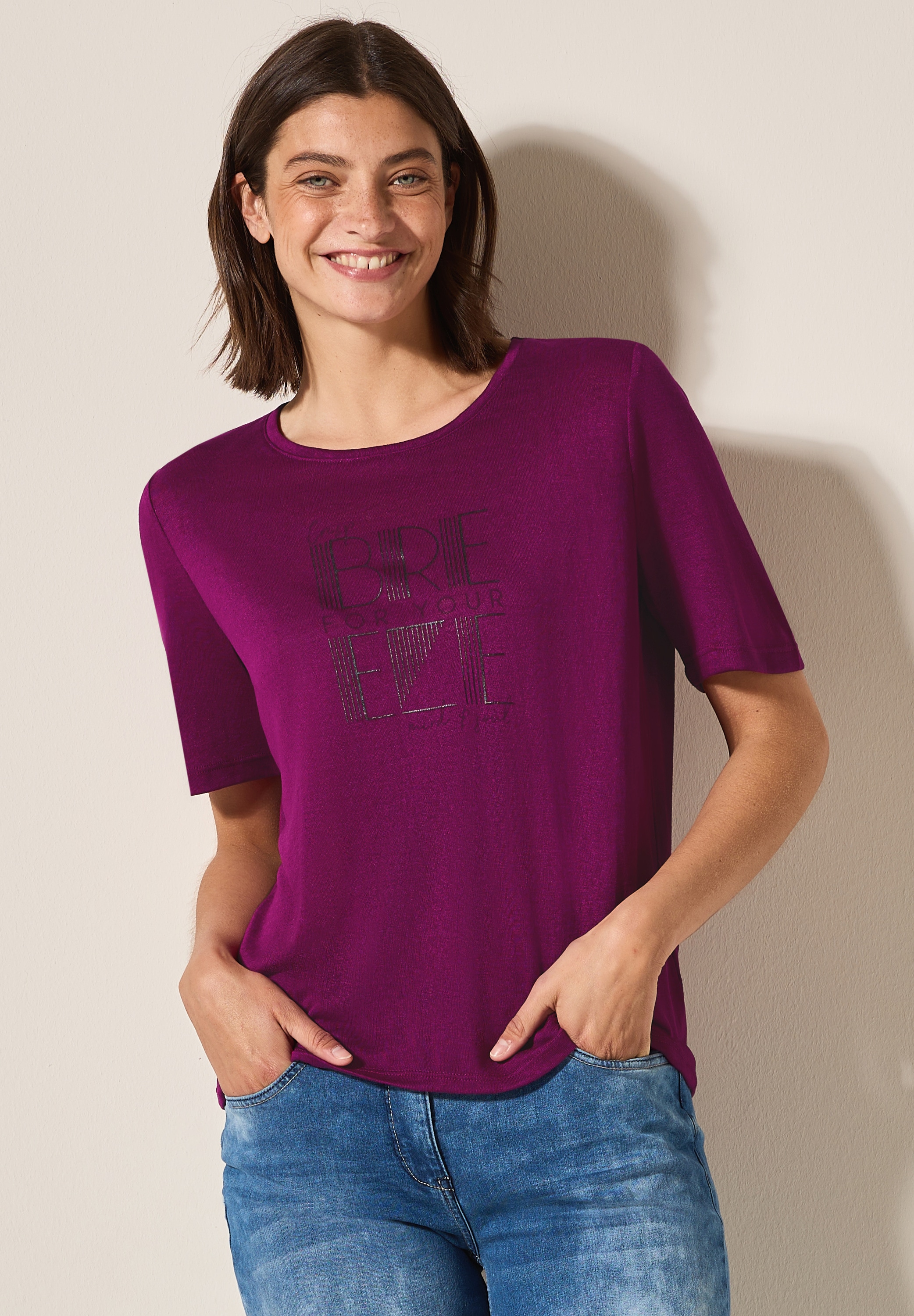 Cecil T-Shirt, mit Grafik-Print günstig online kaufen