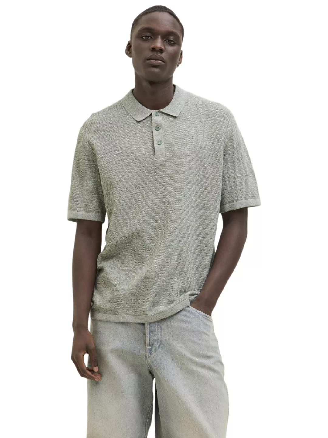 Jack & Jones Kurzarmpullover JJEGEORGE KNIT günstig online kaufen