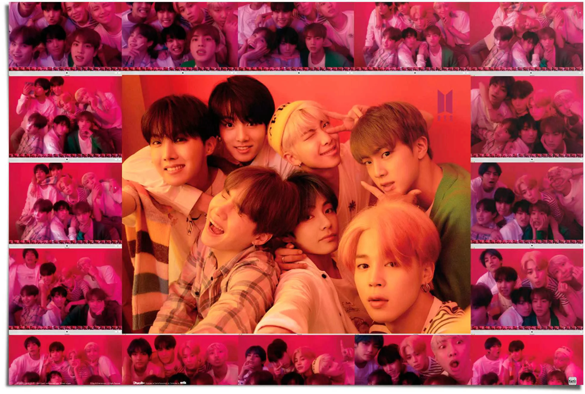 Reinders Poster "BTS selfie" günstig online kaufen