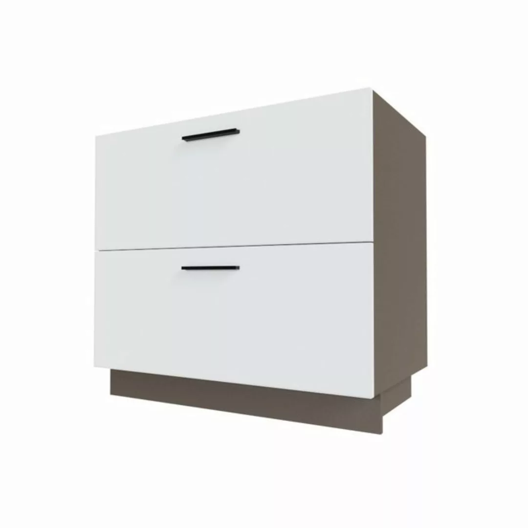 Feldmann-Wohnen Unterschrank Bonn (1-St) 90cm Front- & Korpusfarbe wählbar günstig online kaufen