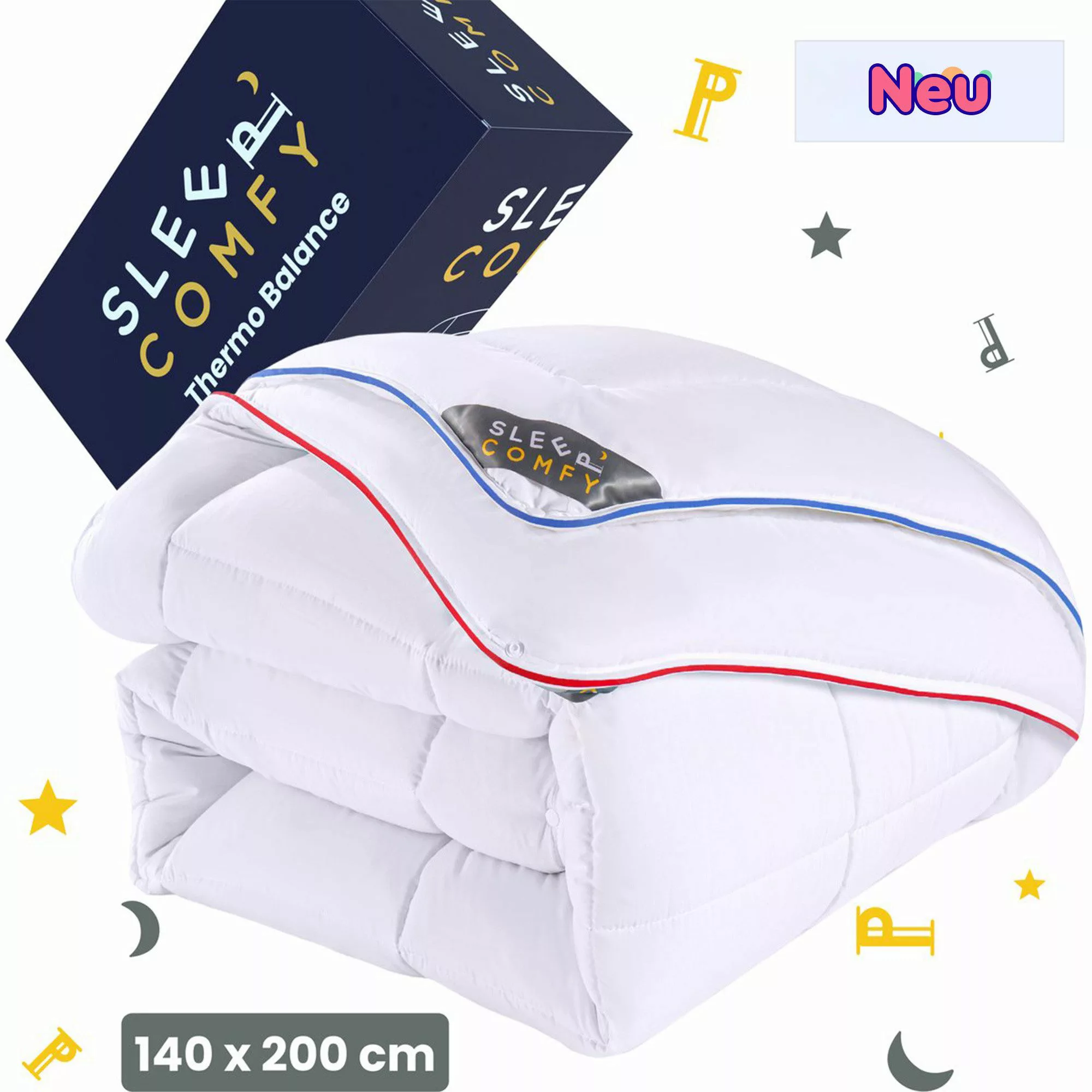 Nordic Schiller 4-Jahreszeitenbett Sleep Comfy Thermo günstig online kaufen