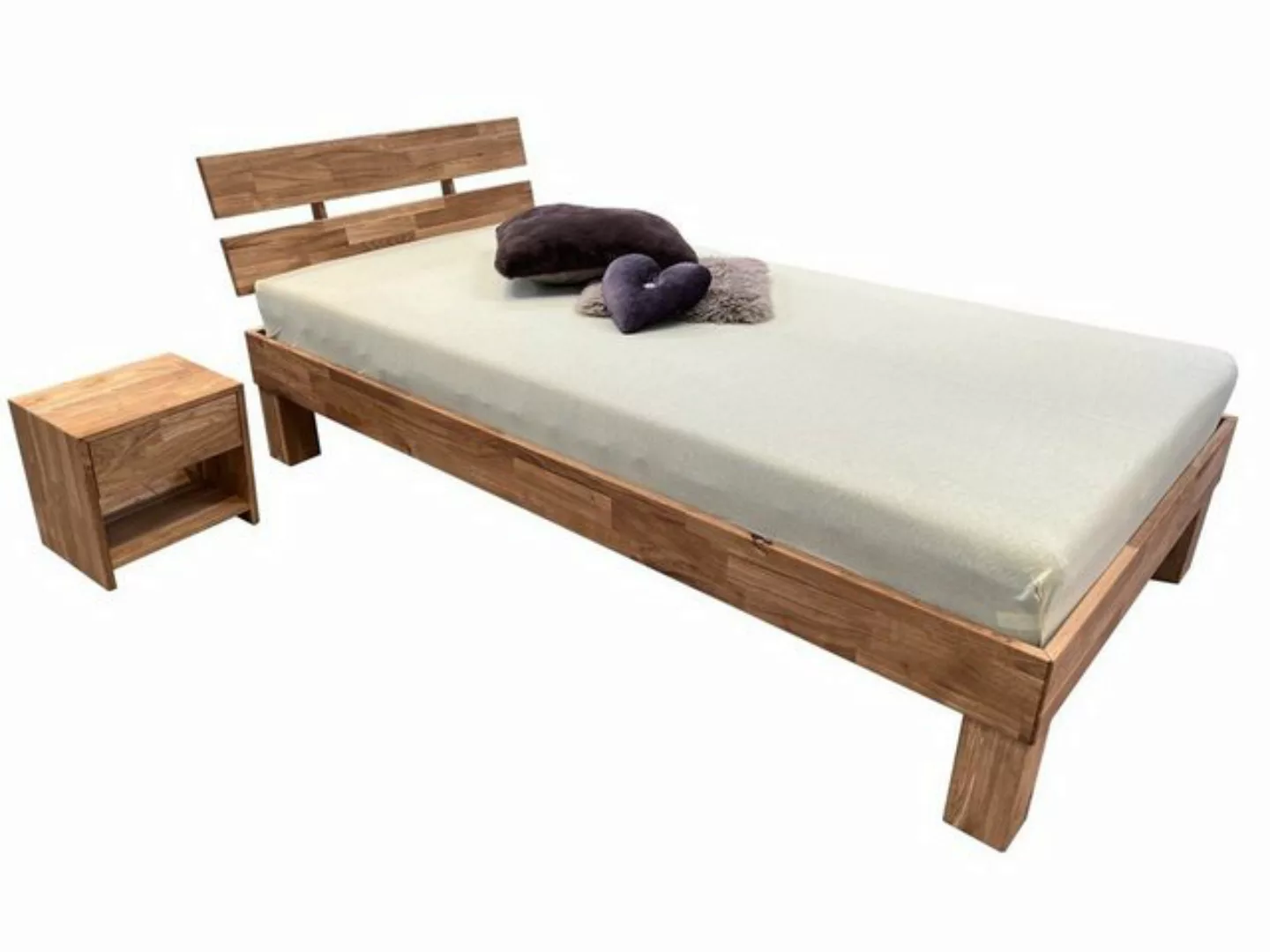 Meble Stolrus Futonbett JENNY (Massivholz, 100 x 200), Standsichere Bauweis günstig online kaufen