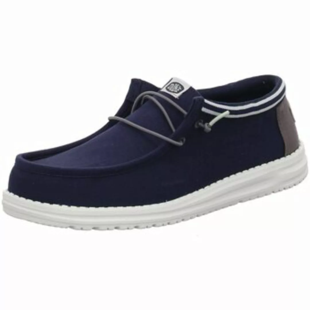 HEYDUDE  Halbschuhe Schnuerschuhe Wally Letterman Navy/Grey HD40715-412 günstig online kaufen