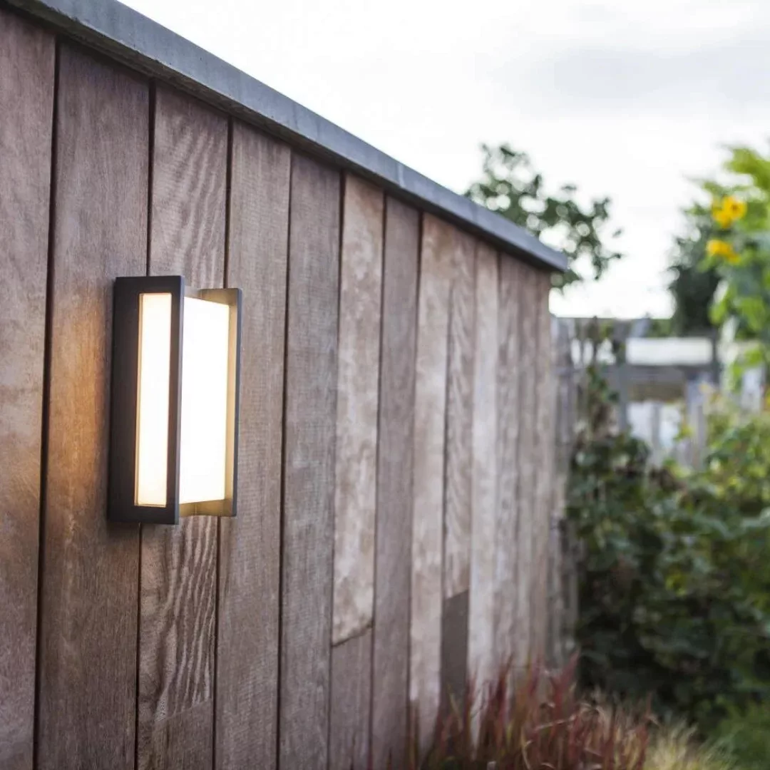 LED-Außenwandleuchte Qubo, RGBW smart steuerbar günstig online kaufen