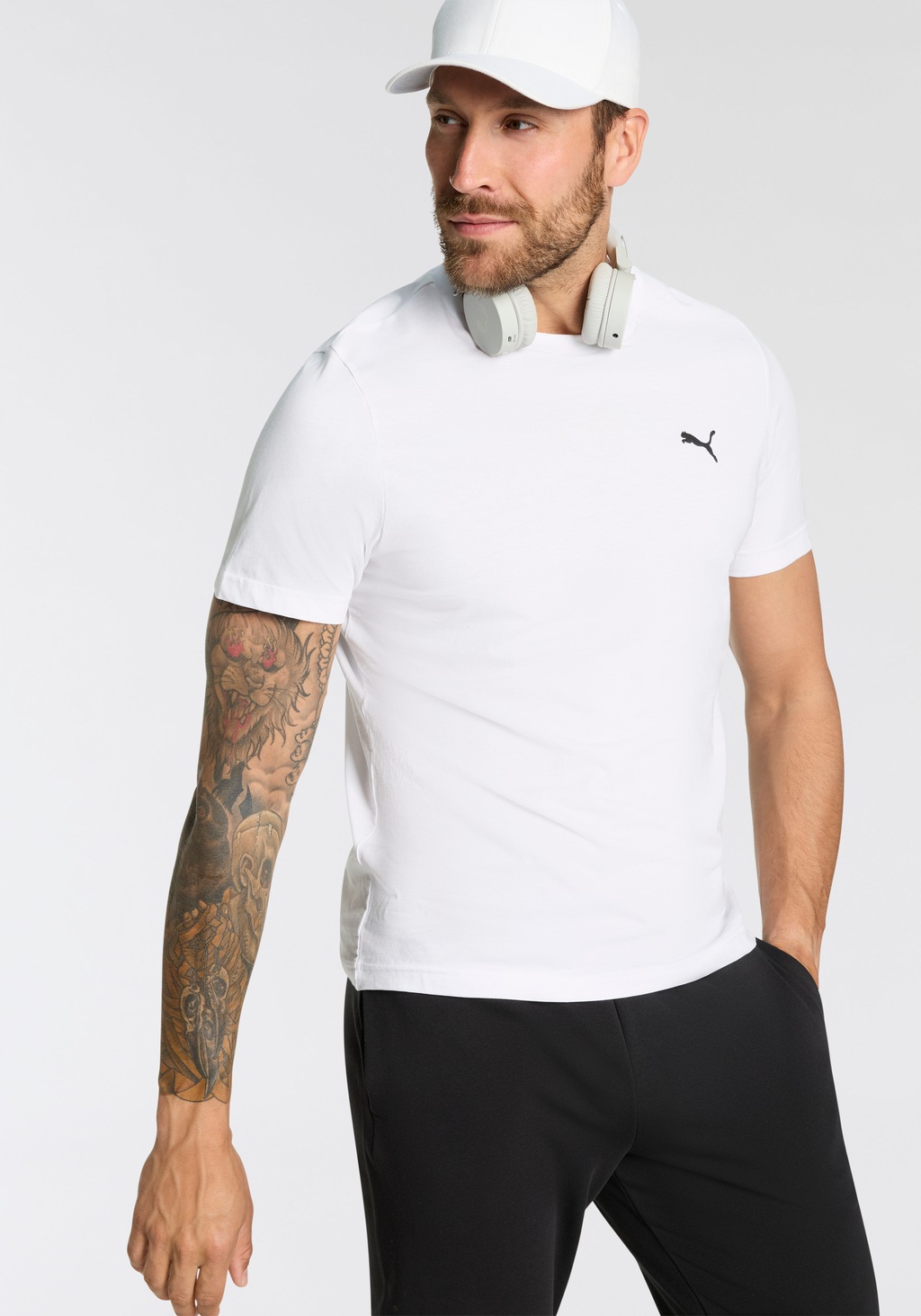 PUMA T-Shirt "ESS LOGO TEE MULTIPACK M", Doppelpack, 2 Stück günstig online kaufen