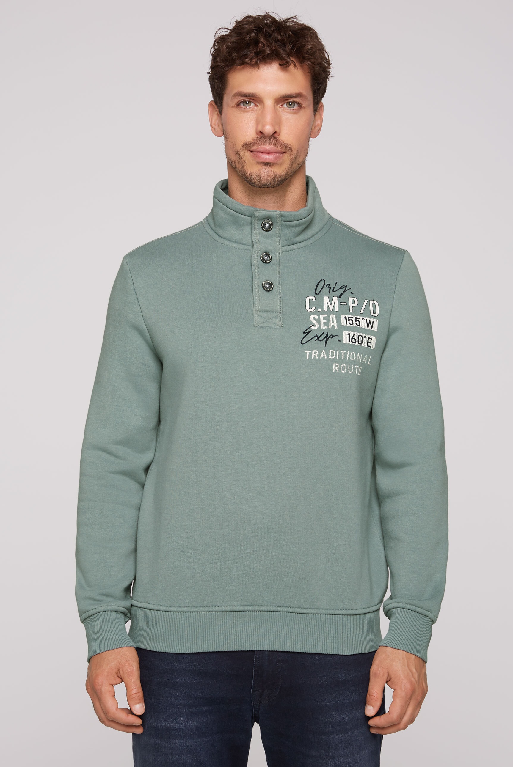 CAMP DAVID Sweater, mit Baumwolle günstig online kaufen